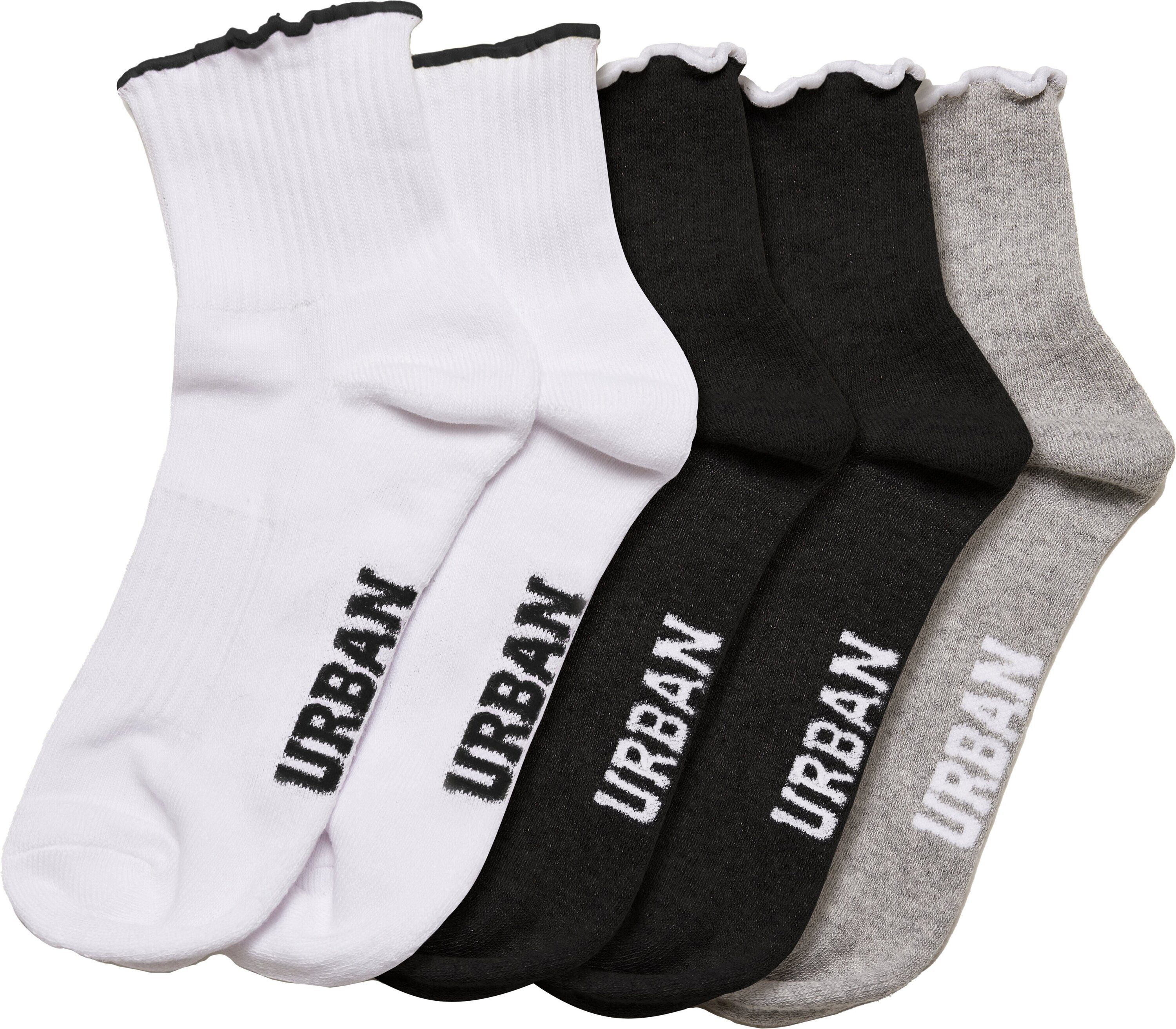 URBAN Freizeitsocken Socks CLASSICS Girly Edge (1-Paar) Small 4-Pack Accessoires