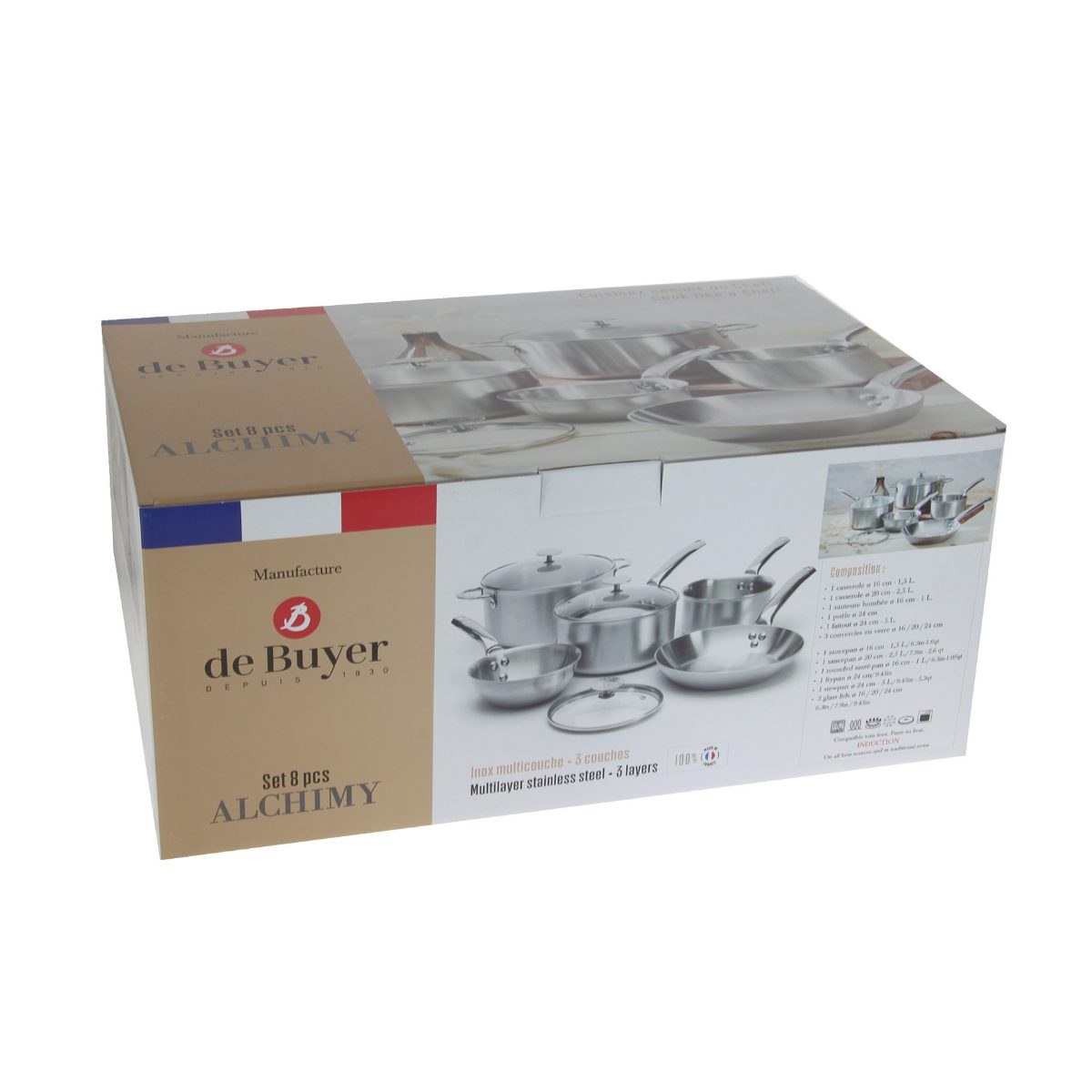 de Buyer Topf-Set Alchimy