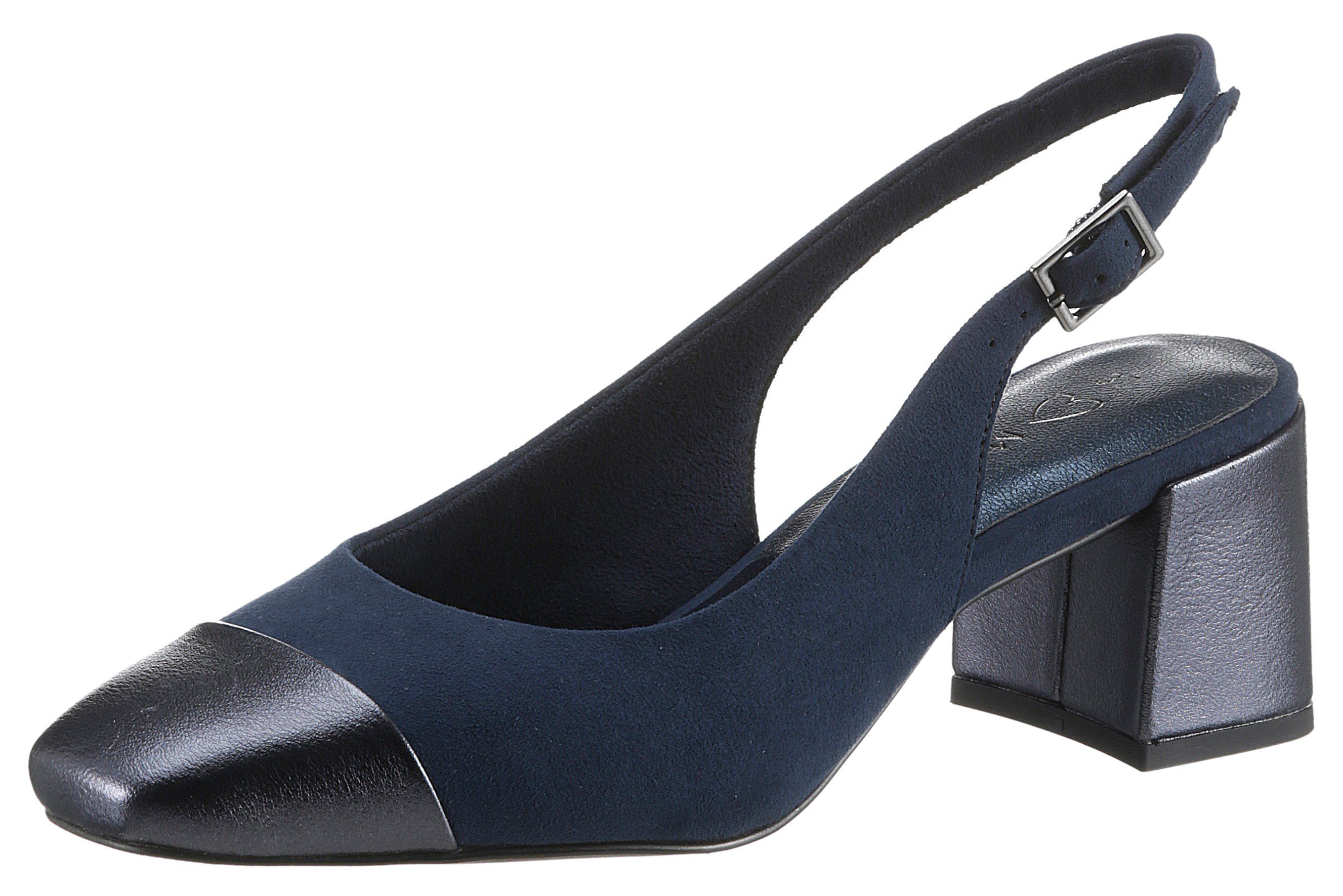 MARCO TOZZI Slingpumps, Abendschuh, Sommerschuh, Blockabsatz, günstig online kaufen