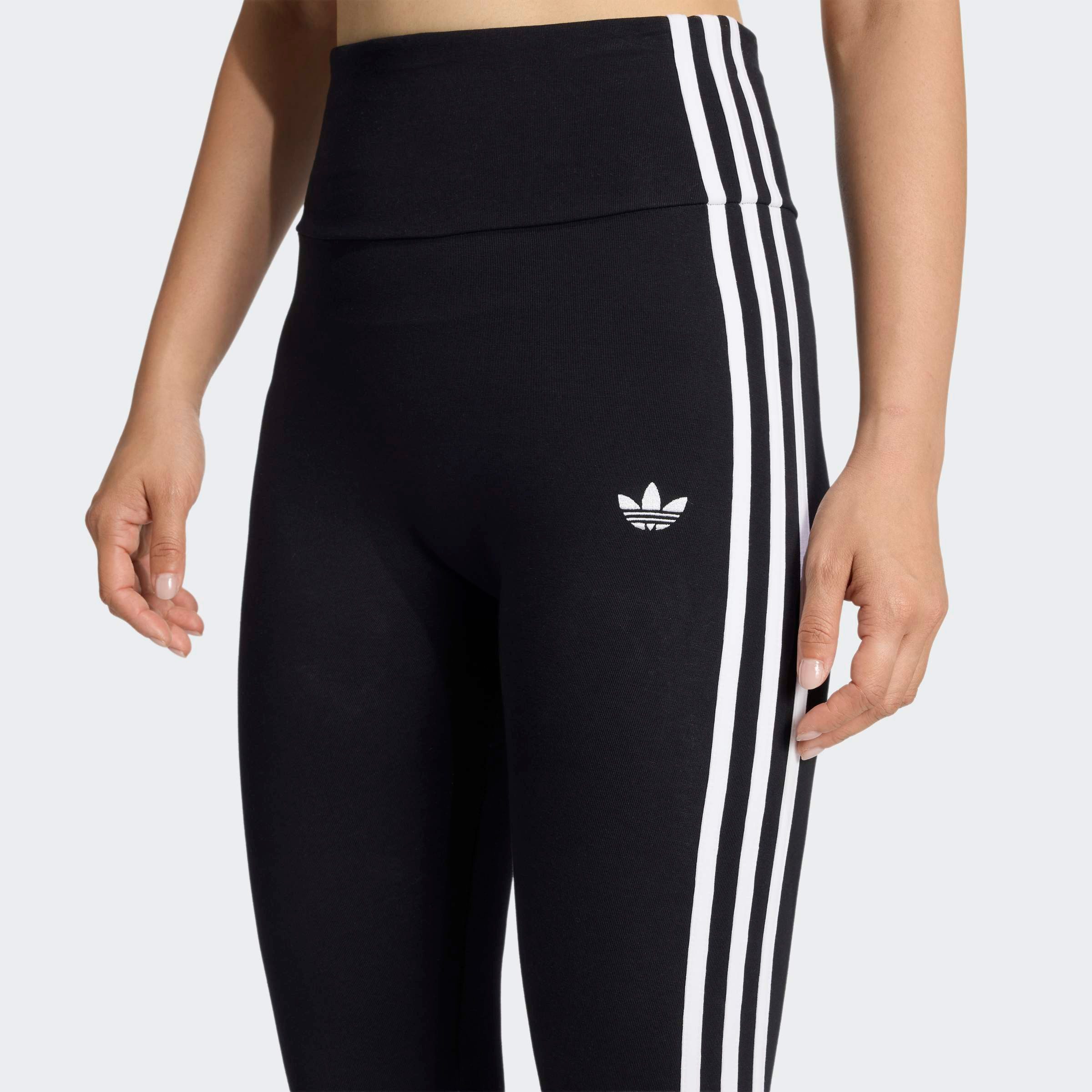 adidas Originals Leggings 3-STREIFEN sportlicher Stil, für vielseitige Aktivitäten, aus Single Jersey