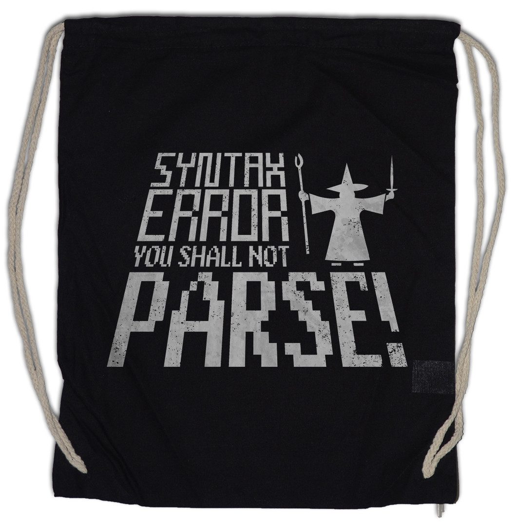 Turnbeutel You Shall Not Parse Turnbeutel Syntax Errror Computer Fun Geek Nerd
