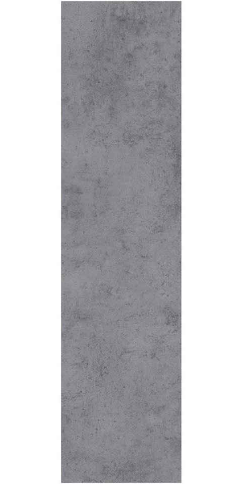 BARIDECOR Wandpaneel AQUA, BxL: 120x30 cm, 0,36 qm, Betonoptik, 9 Fliesen/Karton, inkl. Klebestreifen, wasserresistent