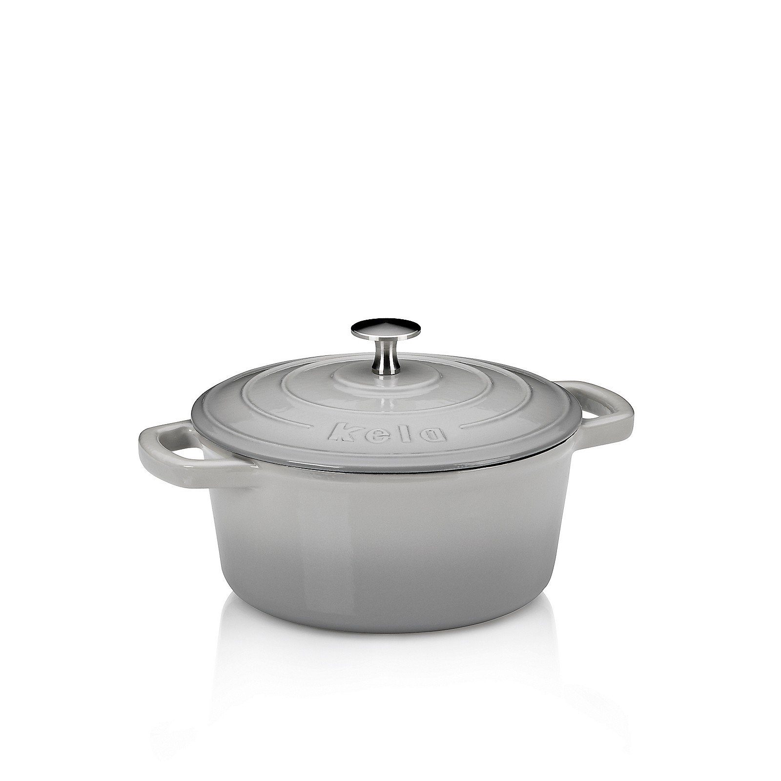 kela Кастрюли жаровни Calido, emailliert, gute Wärmespeicherung, Induktion, Allherdboden, bis 300°C