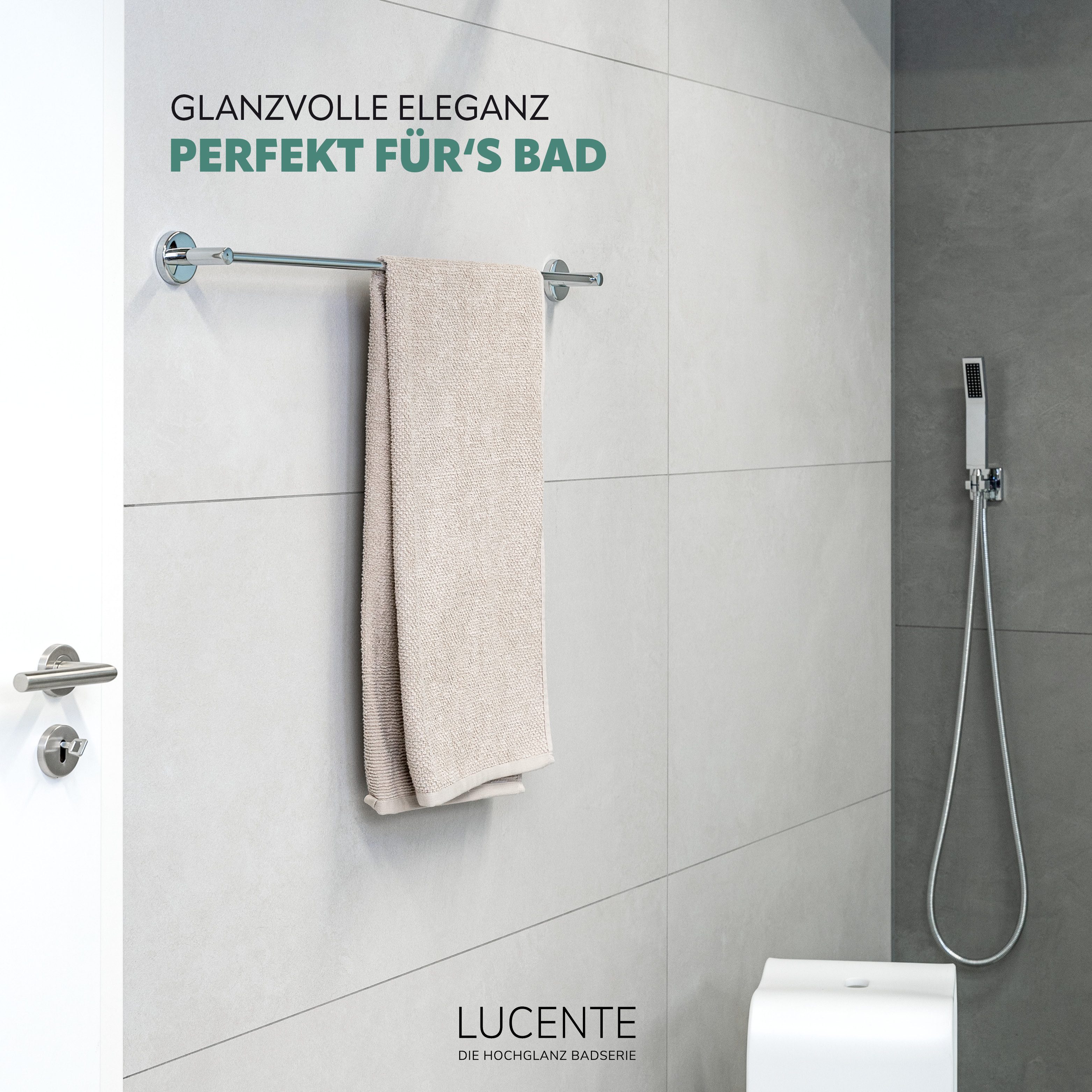 bremermann Handtuchstange Bad-Serie LUCENTE - extra lang, aus Edelstahl ver günstig online kaufen