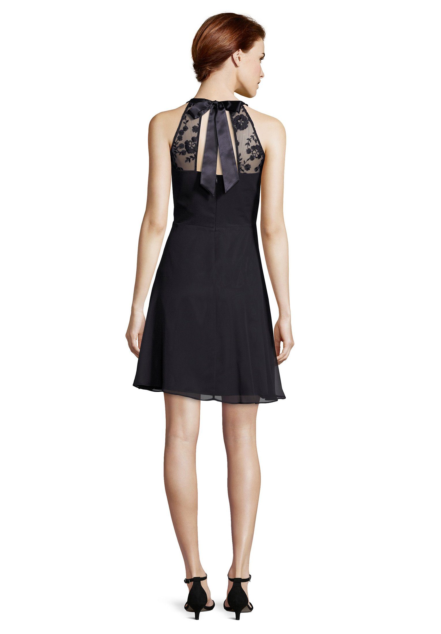 Mont Vera (1-tlg) Mont Night Vera Minikleid VM Sky Volant mit