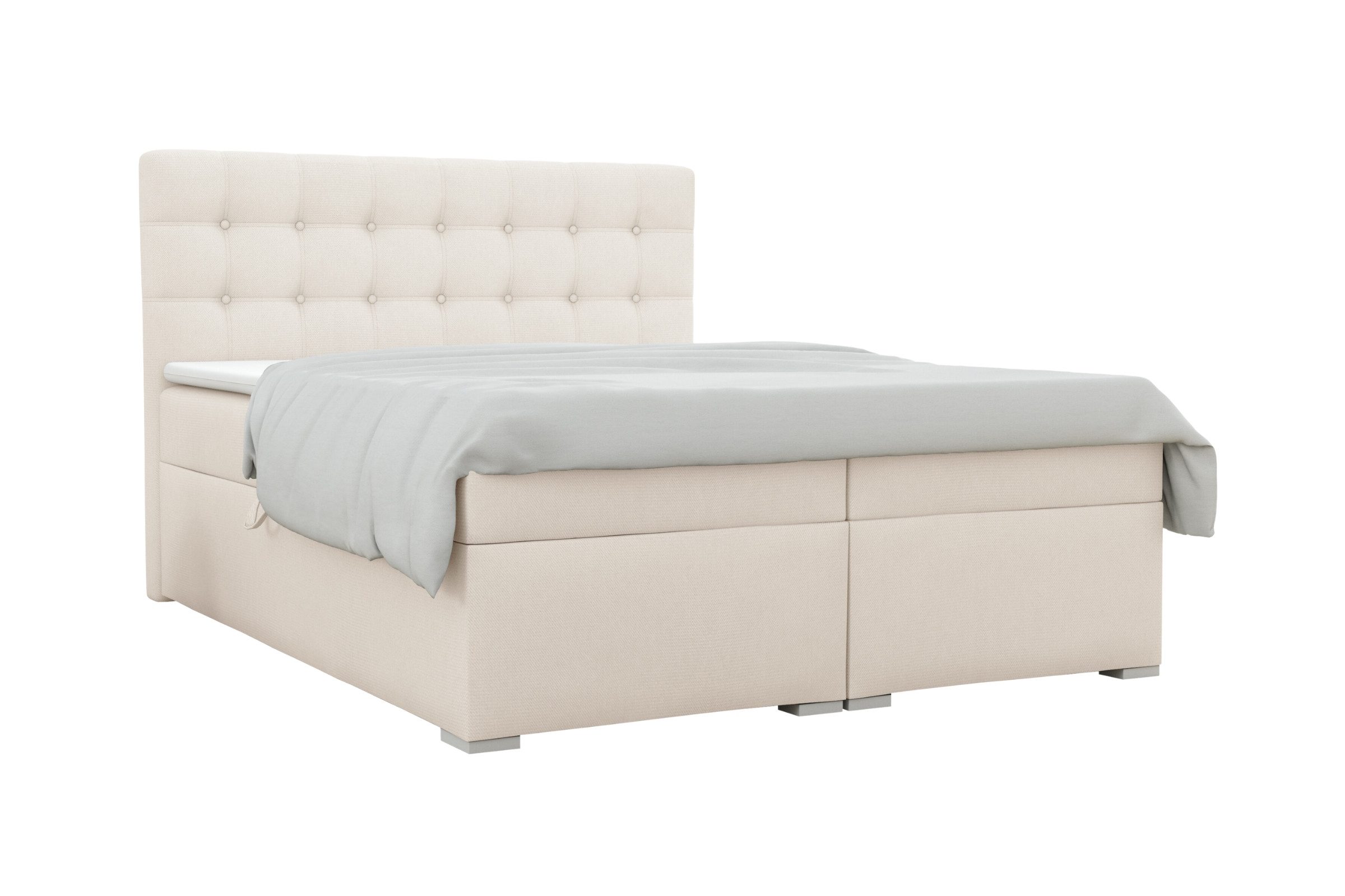Deine Möbel 24 Boxspringbett CLAUDIA Boxbett günstig online kaufen