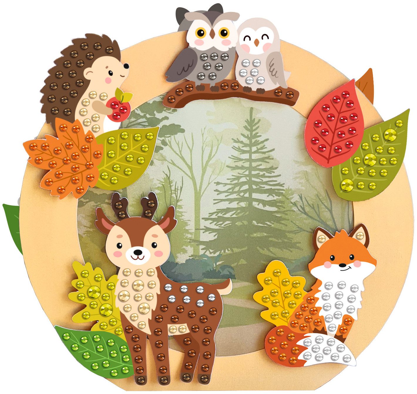 Ursus - Ludwig Bähr Kreativset Diamond Painting Laternen Bastelset, 20x18,7 günstig online kaufen