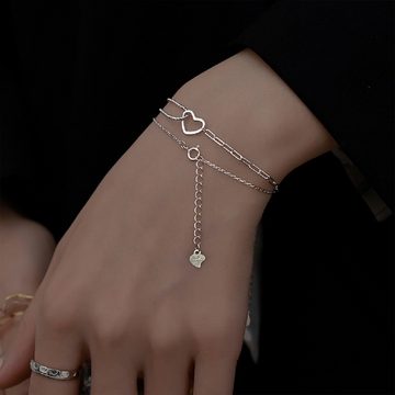 Eyecatcher Armkette Armkette oder Knöchelkette kombinierbar 925 Silber