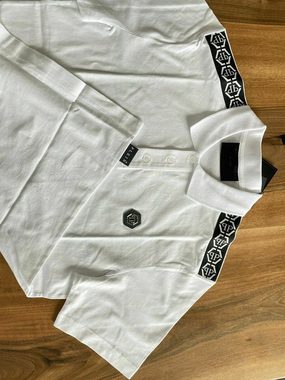PHILIPP PLEIN Poloshirt Philipp Plein Iconic Cult Tape Polo-Shirt Polohemd Hemd T-Shirt Top Ne