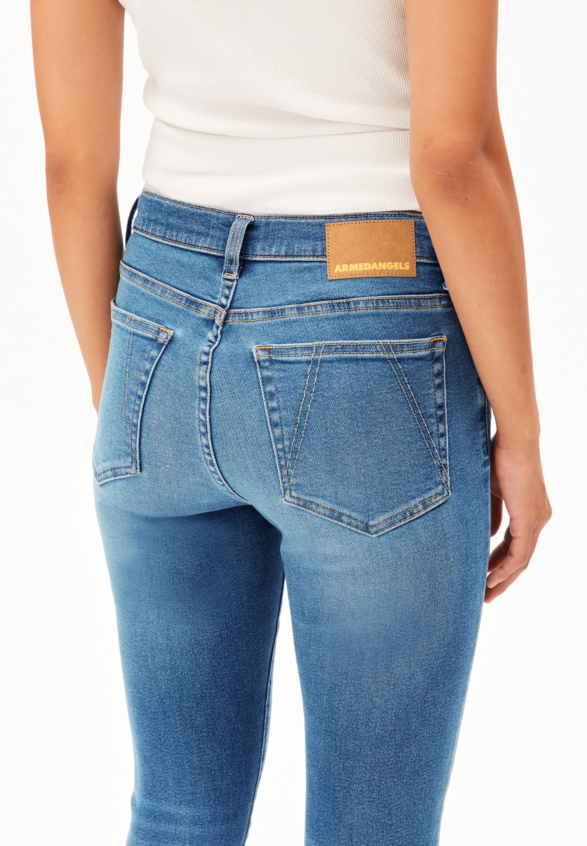 Armedangels Skinny-fit-Jeans TILLAA (X-Stretch) Mid waist