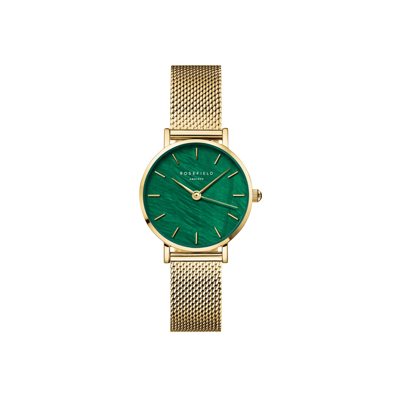 ROSEFIELD Quarzuhr ROSEFIELD Damenuhr Small Edit 26mm Goldfarben