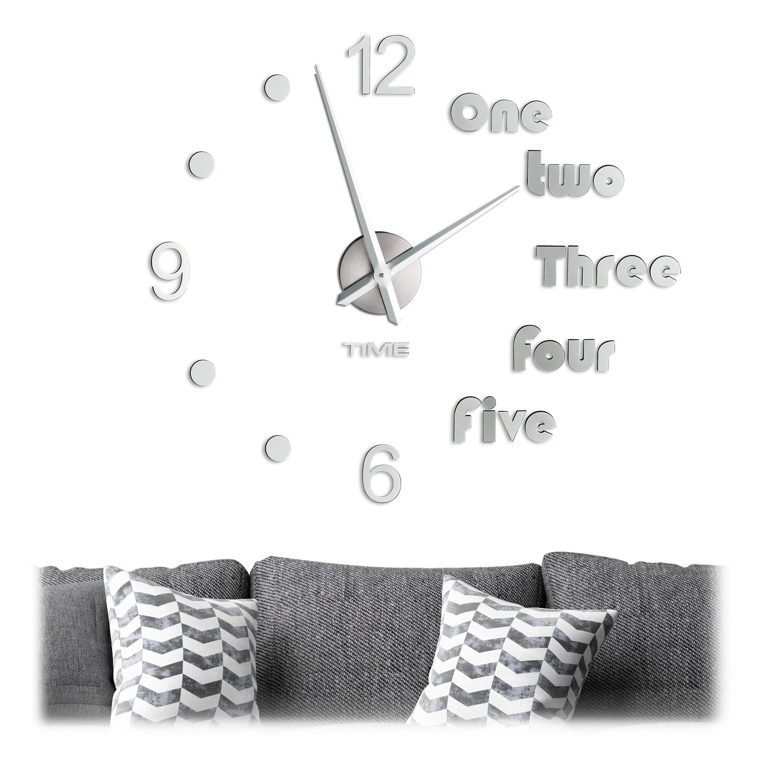 relaxdays Wanduhr DIY günstig online kaufen
