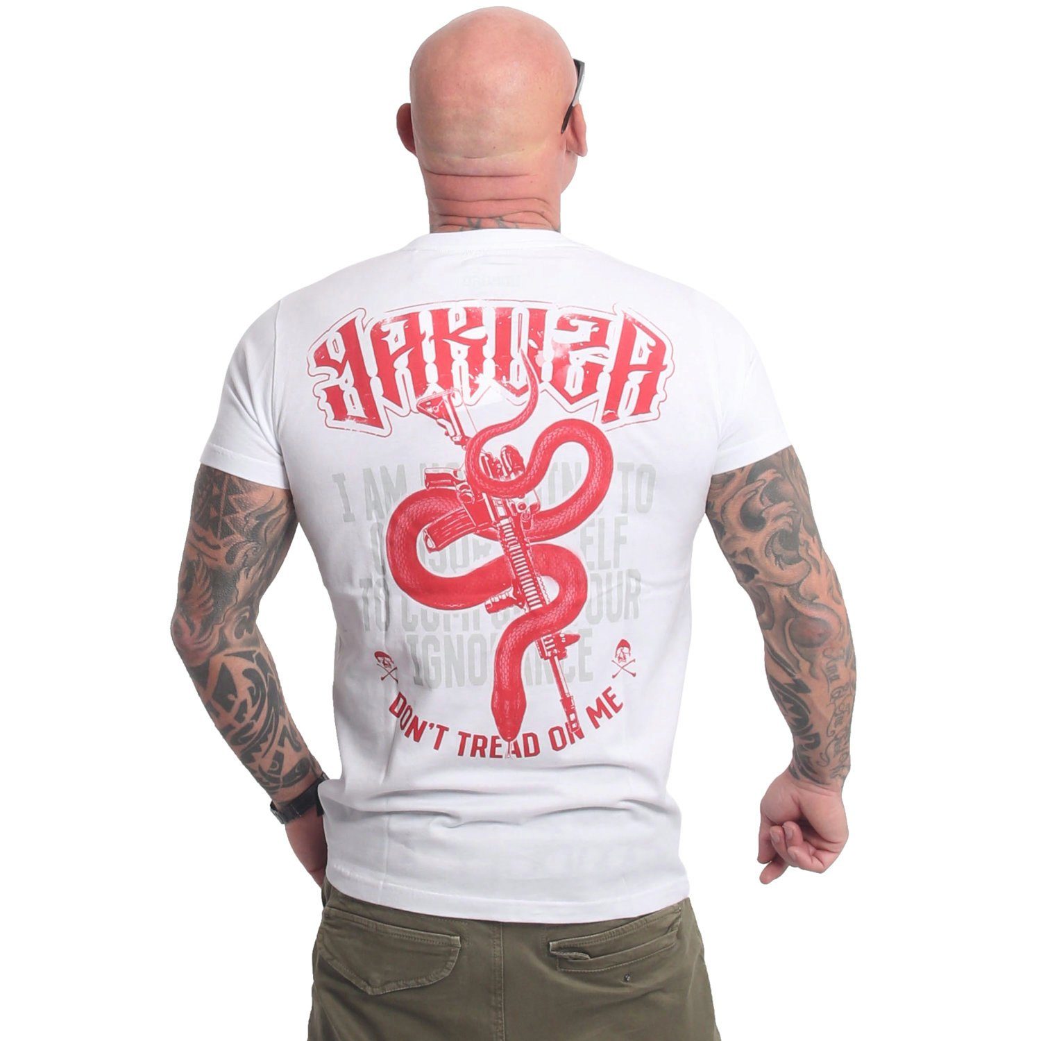 YAKUZA T-Shirt Tread weiß