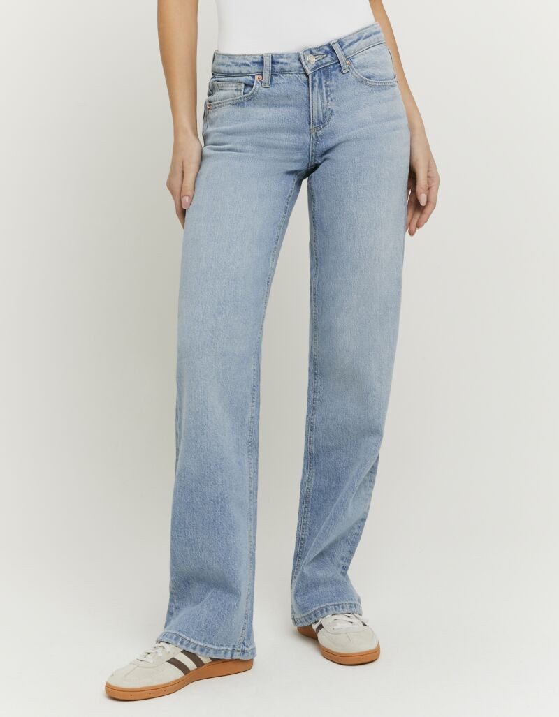 Tally Weijl Straight-Jeans SPADEPOLKIS elastisch, tief geschnitten mit geradem Beinverlauf