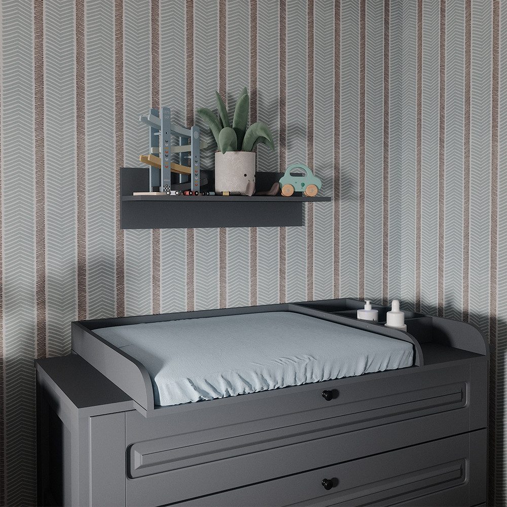 VitaliSpa® Wandregal Ajaton, Grau, 70 x 20 cm günstig online kaufen