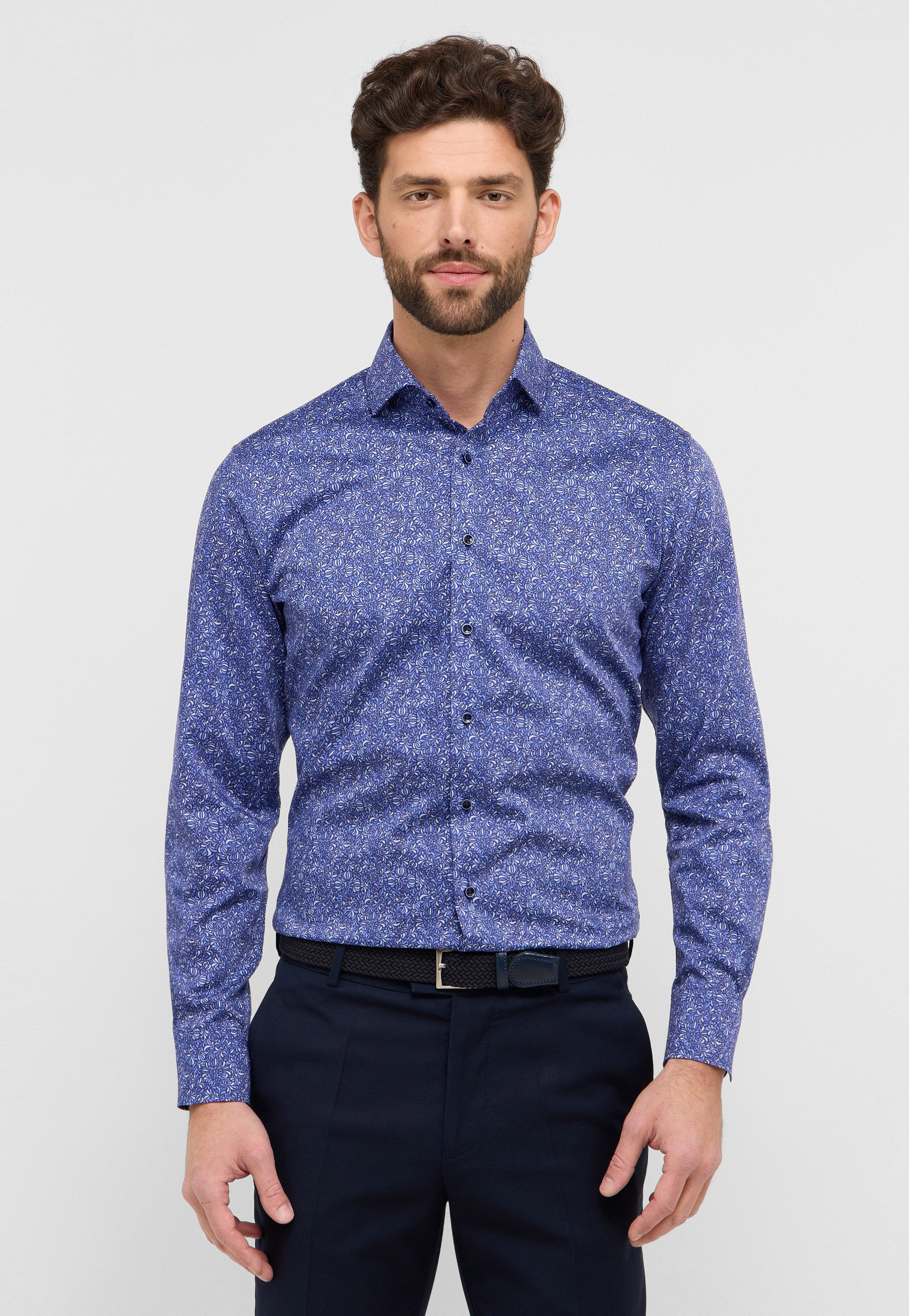 Eterna Langarmhemd MODERN FIT NON IRON günstig online kaufen