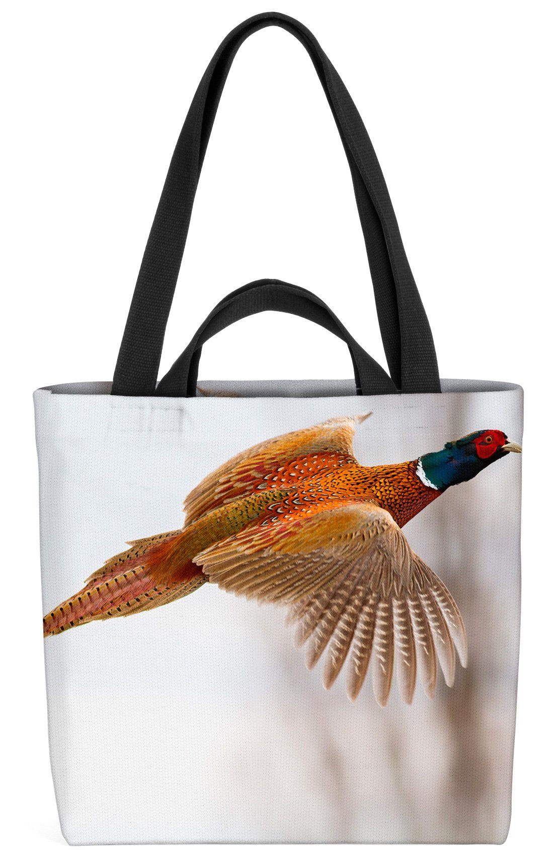 VOID Henkeltasche (1-tlg), Wald vogel Fasan Winter vög Wild Jagd Jagd Weihnachten natur truthahn