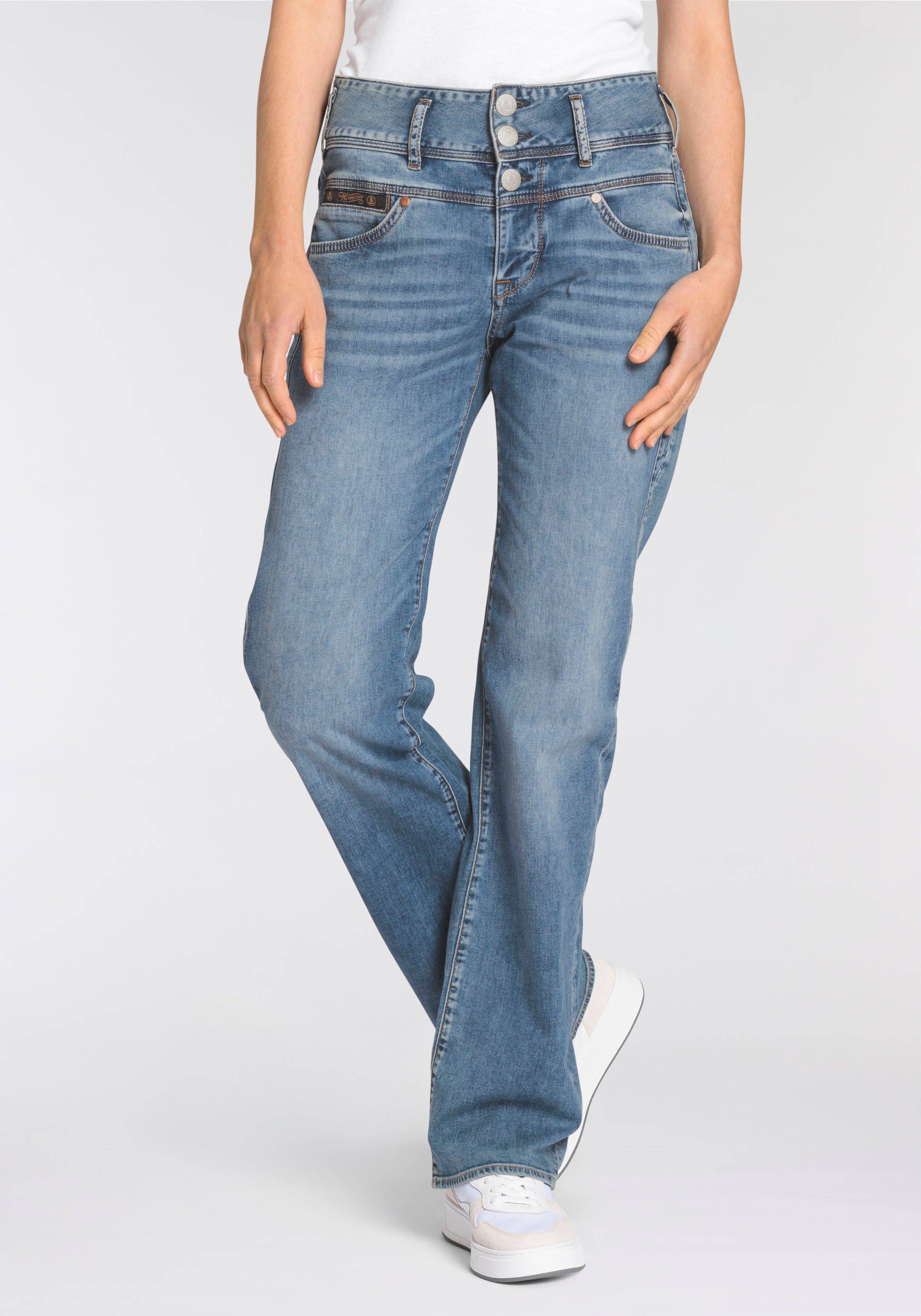 NEW Herrlicher STRAIGHT Straight-Jeans RAYA