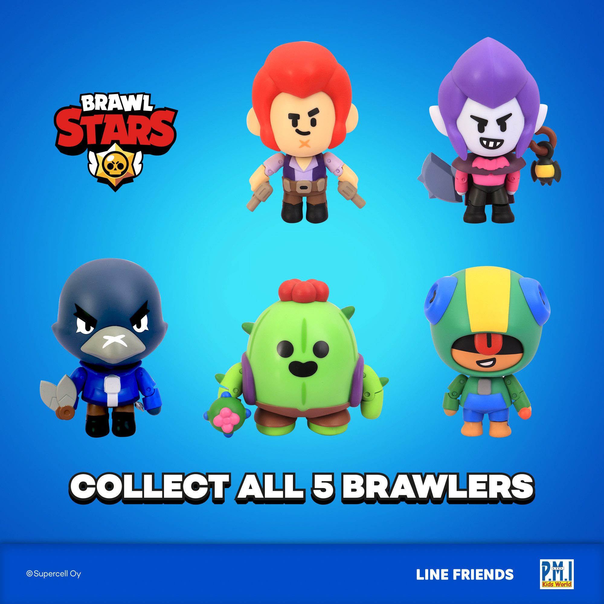 Brawl Stars Spielfigur Brawl Stars - Actionfiguren (NEU & OVP)
