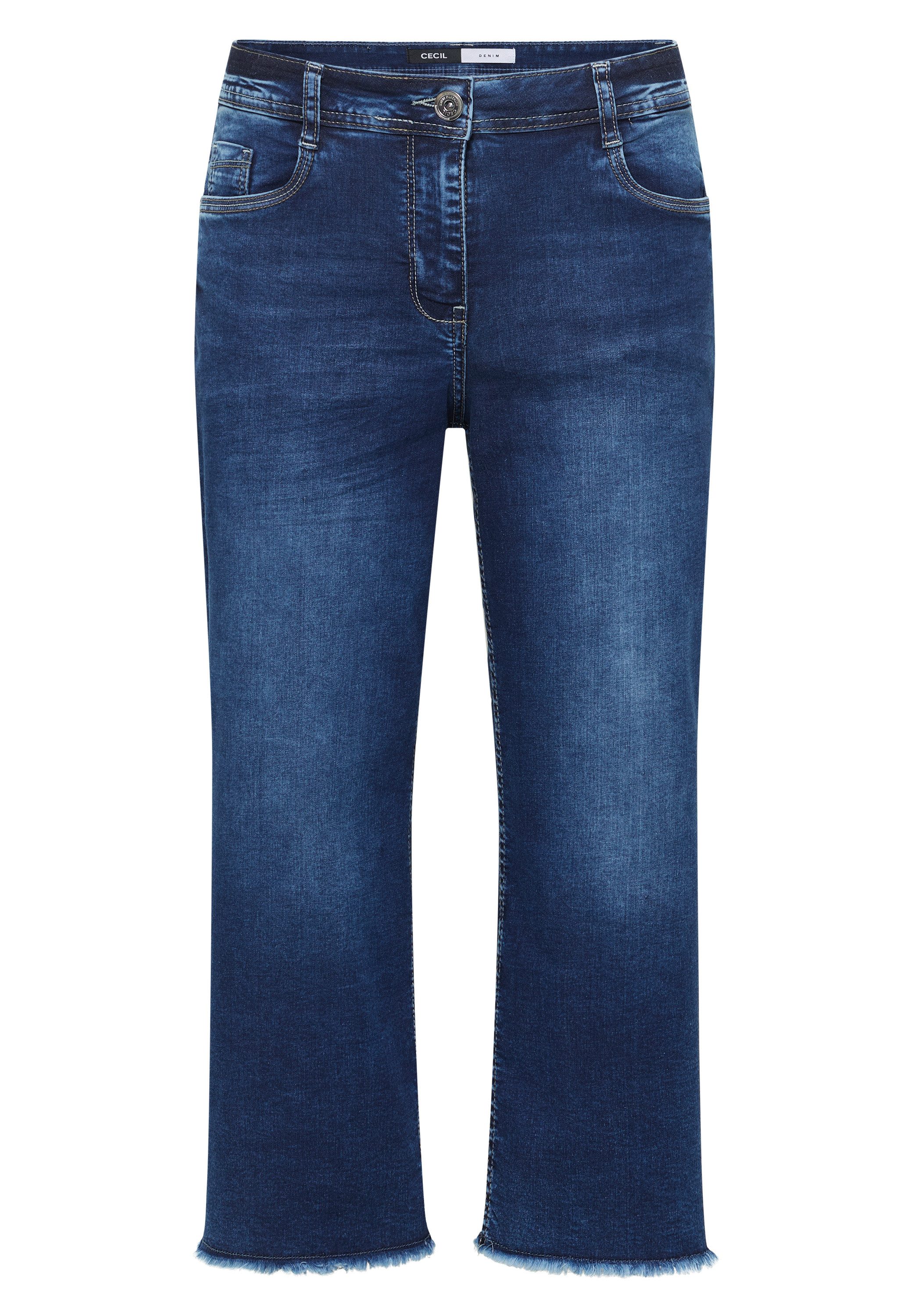 CECIL Loose-fit-Jeans in 3/4-Länge – Bild 5 von 5