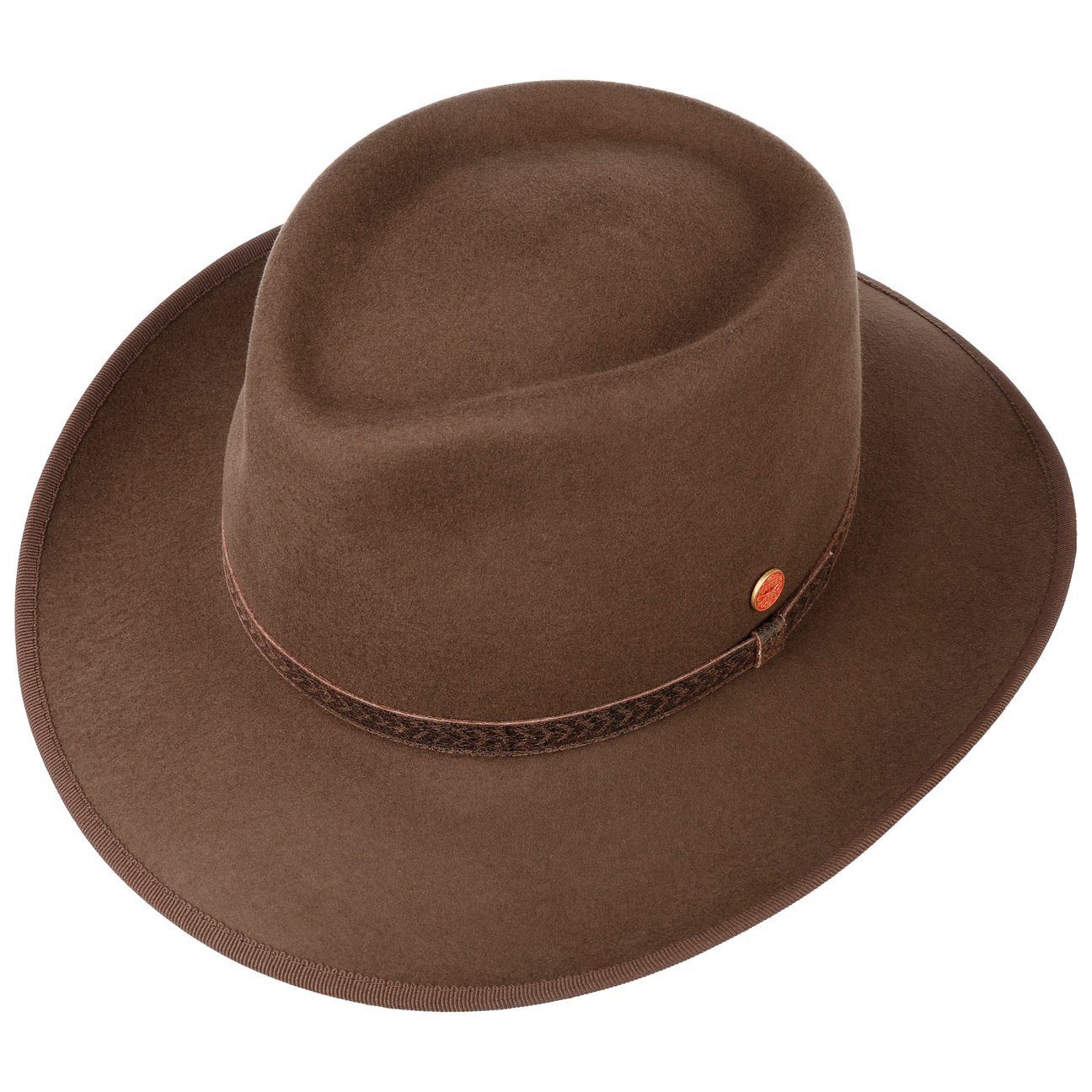 Mayser Cowboyhut (1-St) Westernhut mit Lederband, Made in the EU