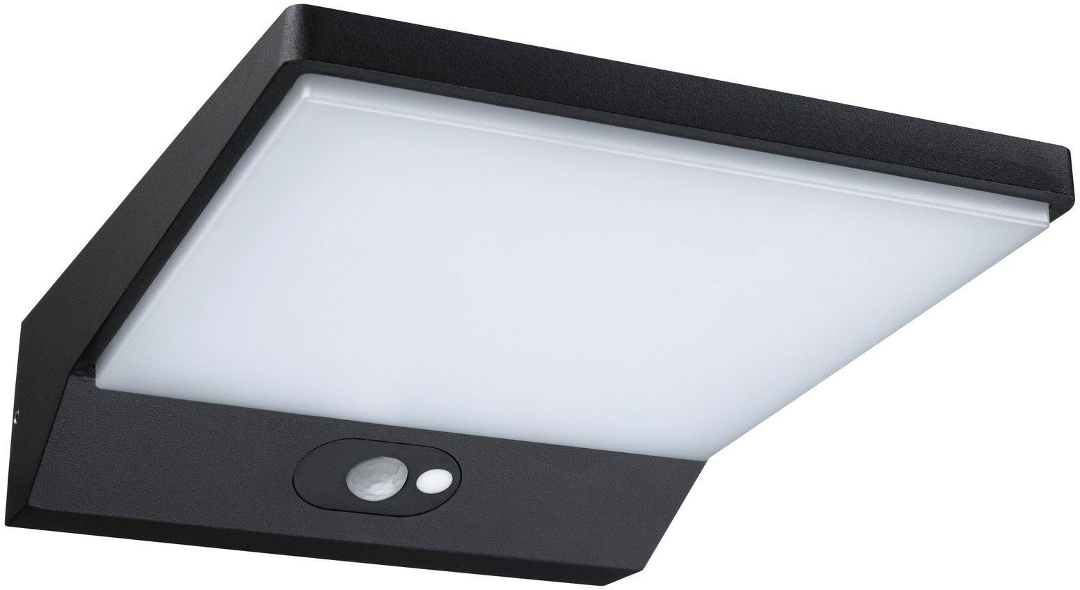 Paulmann Außen-Wandleuchte IP44, 3.000K Warmweiß, LED-Modul, 5W fest LED Aluminium integriert