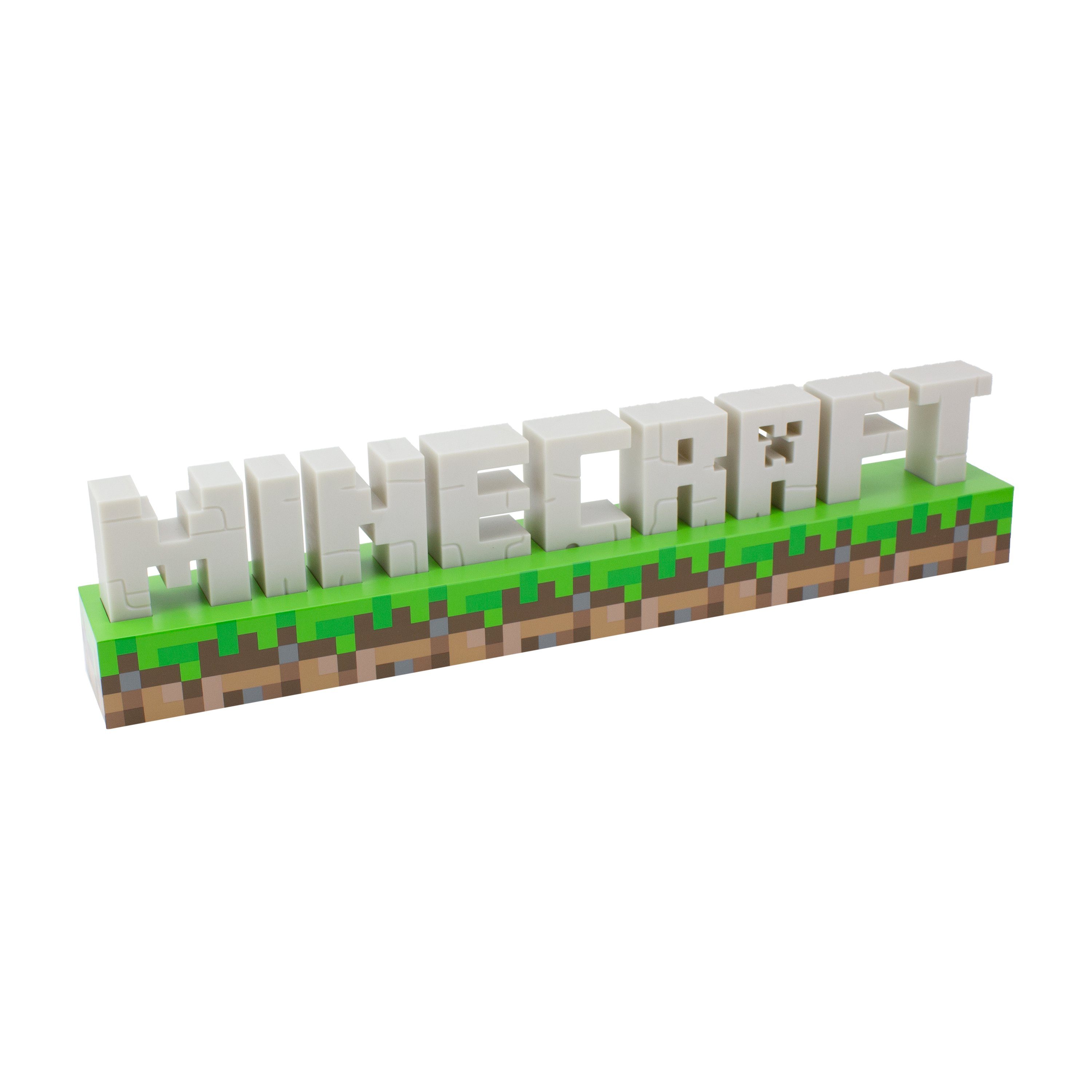 Leuchte Dekolicht Paladone LED Minecraft Logo