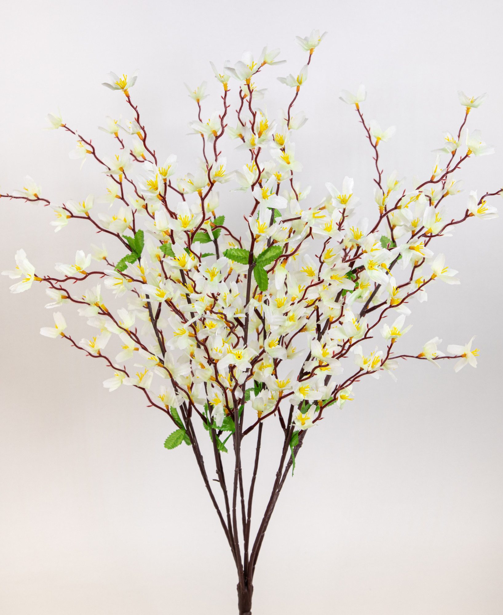Kunstblume Forsythienbusch 65cm ZF Goldflieder Goldglöckchen künstliche
