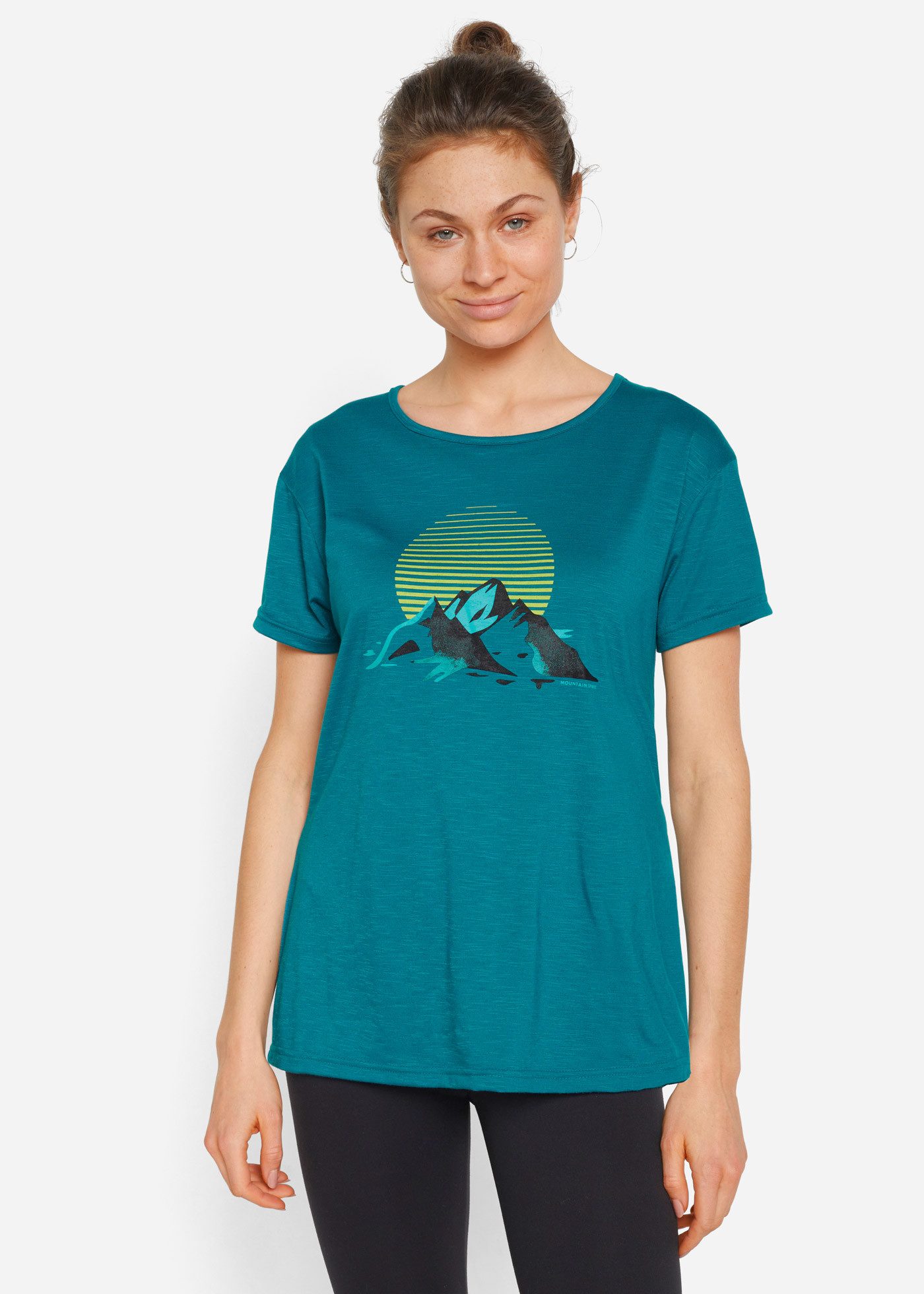 bonprix Funktionsshirt (Packung, 2-tlg) Oversized, überschnittene Schultern, schnelltrocknendes Material