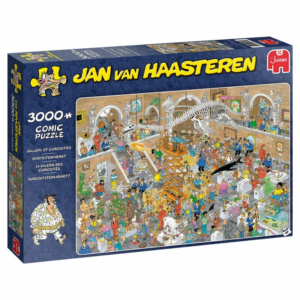 Jumbo Spiele Puzzle Jan van Haasteren Kuriositätenkabinett 3000 Teile, 3000 Puzzleteile