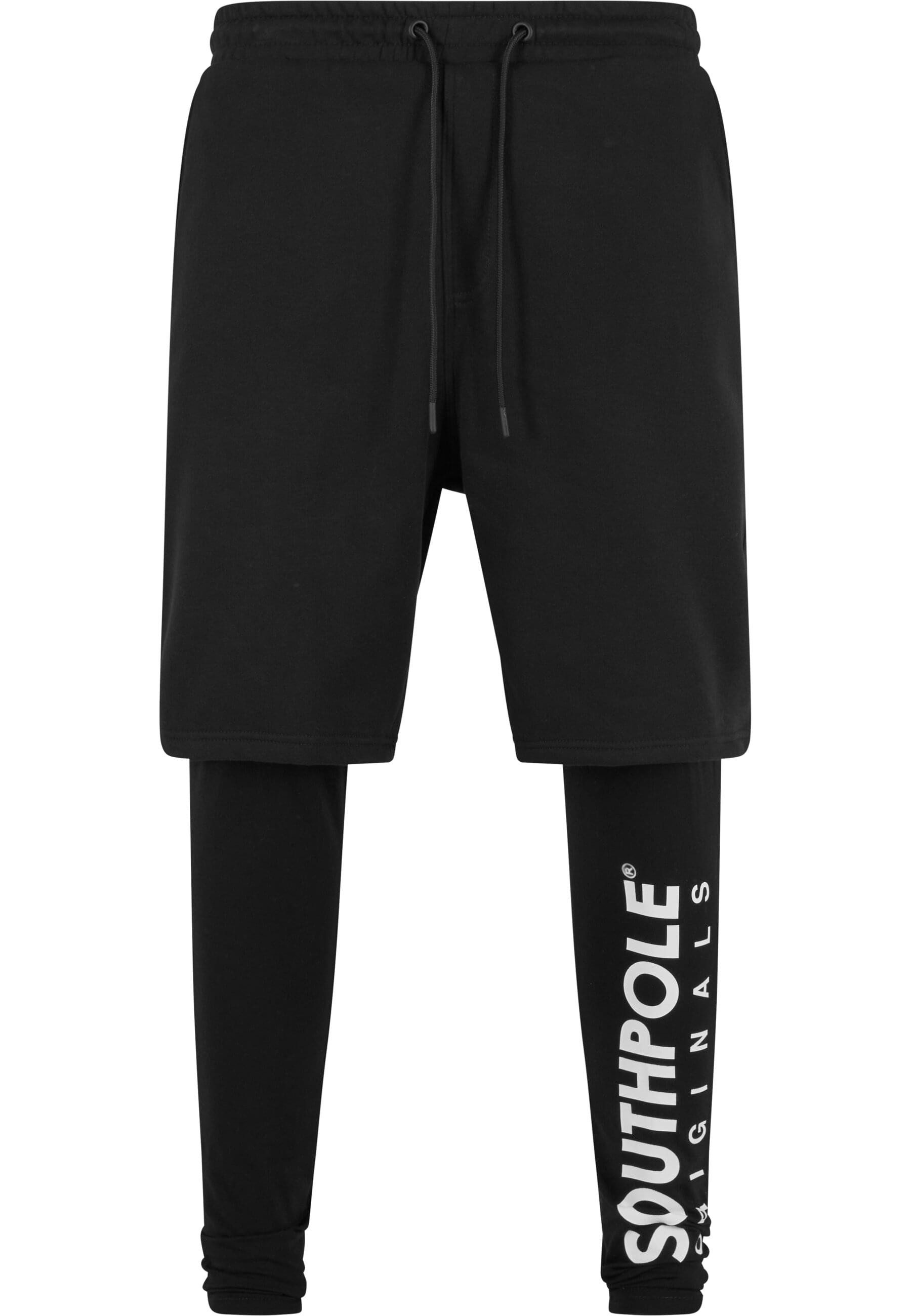 Stoffhose Southpole Herren Southpole Fleece Shorts with Leggings