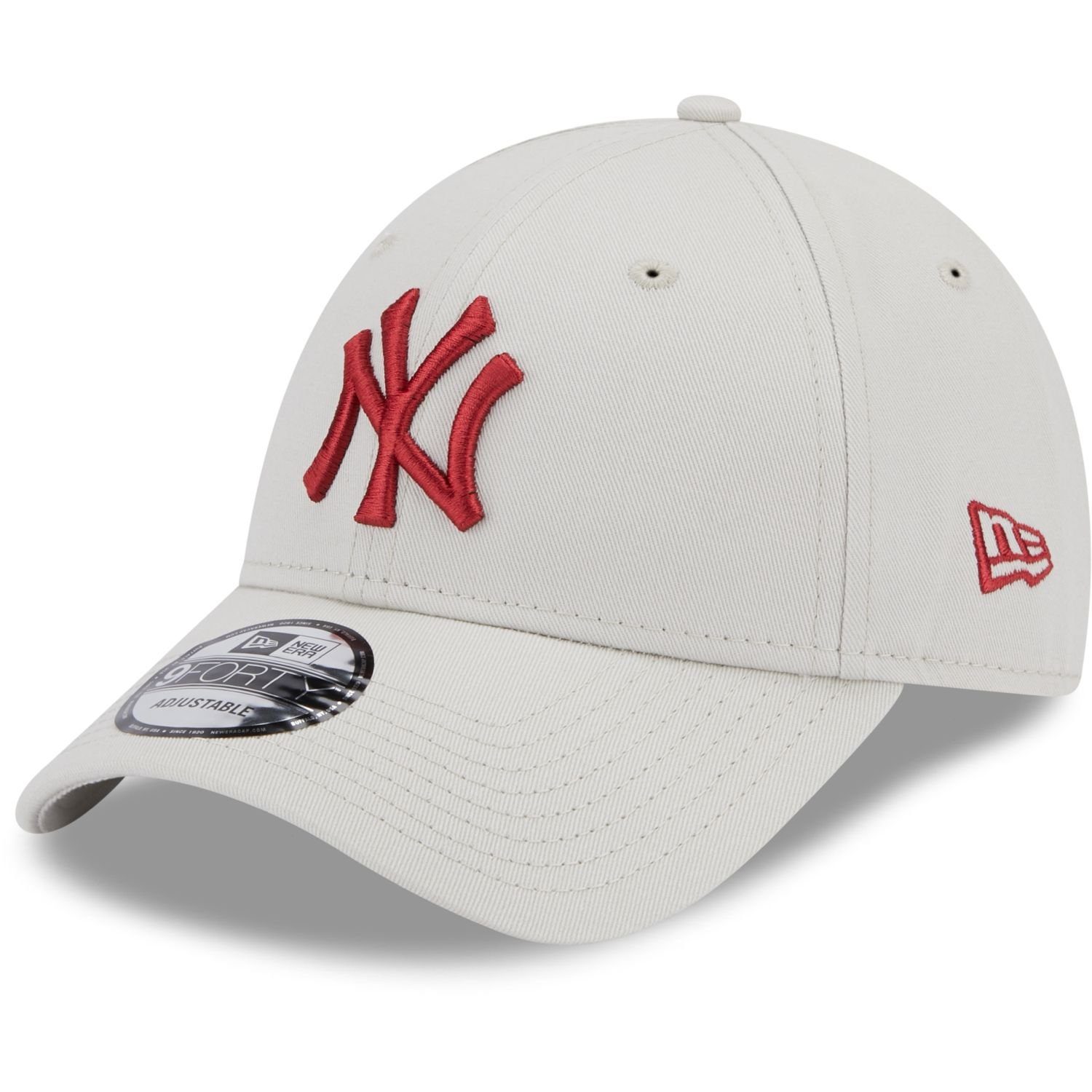 New Era Baseball Cap 9Forty Strapback New York Yankees hellbeige