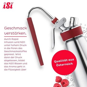 iSi Sahnesyphon iSi Rapid Infusion Tool für den iSi Gourmet Whip inkl., Edelstahl / Kunststoff