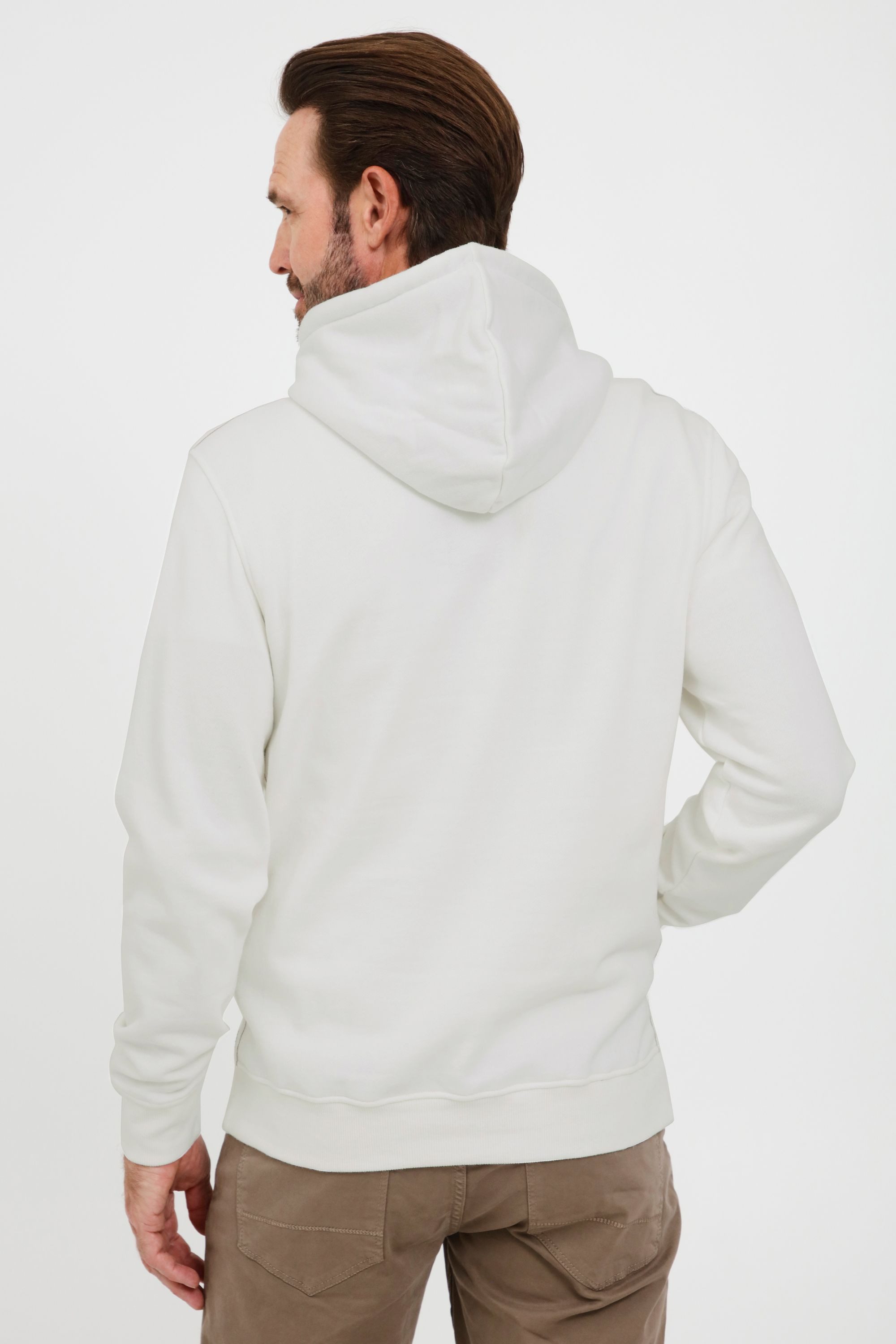 FQ1924 Kapuzenpullover FQThorin Moderner Kapuzenpullover mit Print