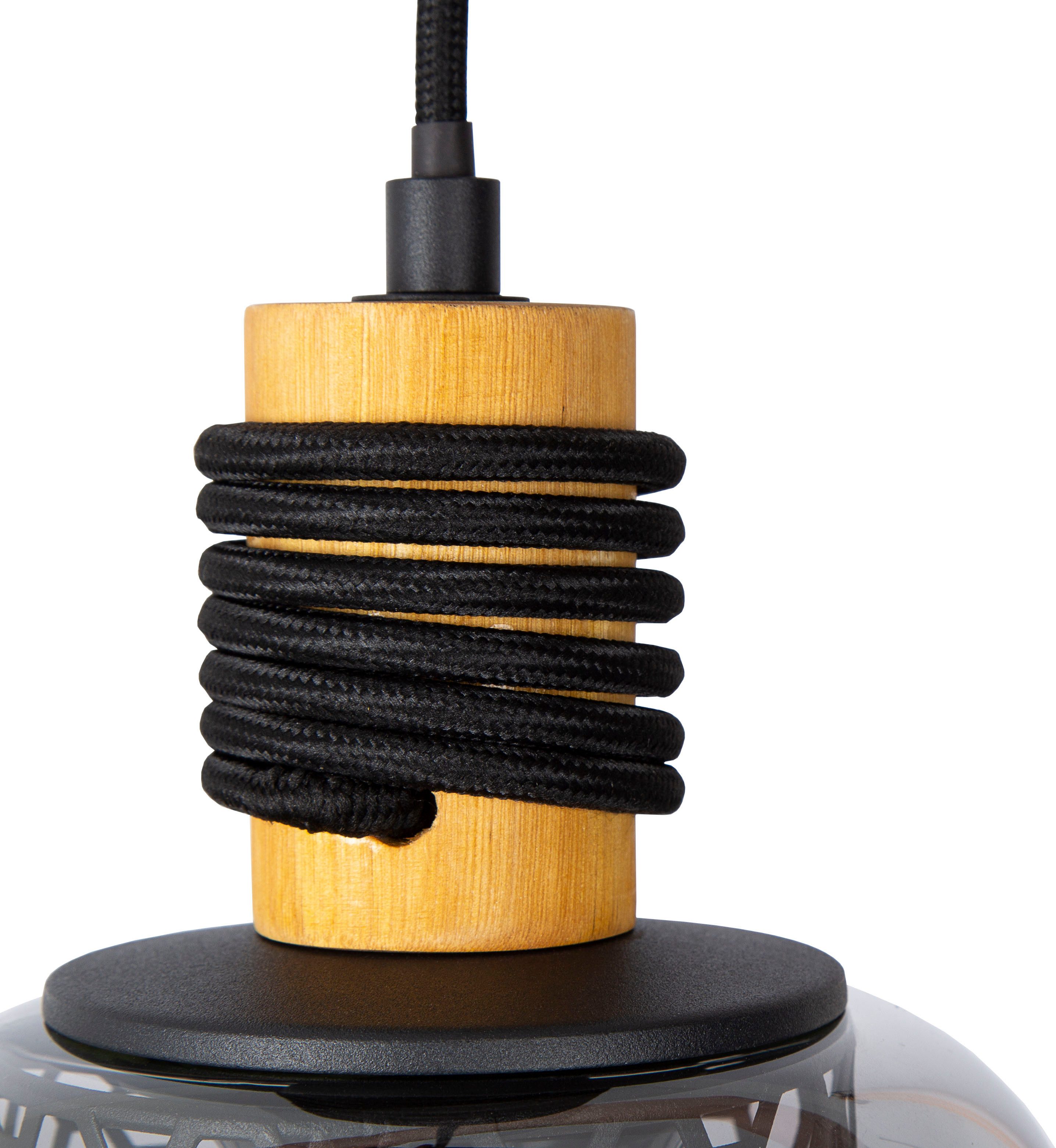 NOWA Hängeleuchte ANDO, ohne Leuchtmittel, Pendelleuchte, Hängelampe, Glas, Esstisch, Wohnbereich