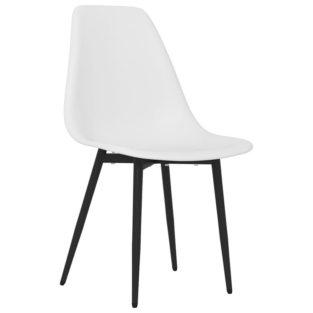vidaXL Esszimmerstuhl Esszimmerstühle 6 Stk. Weiß günstig online kaufen