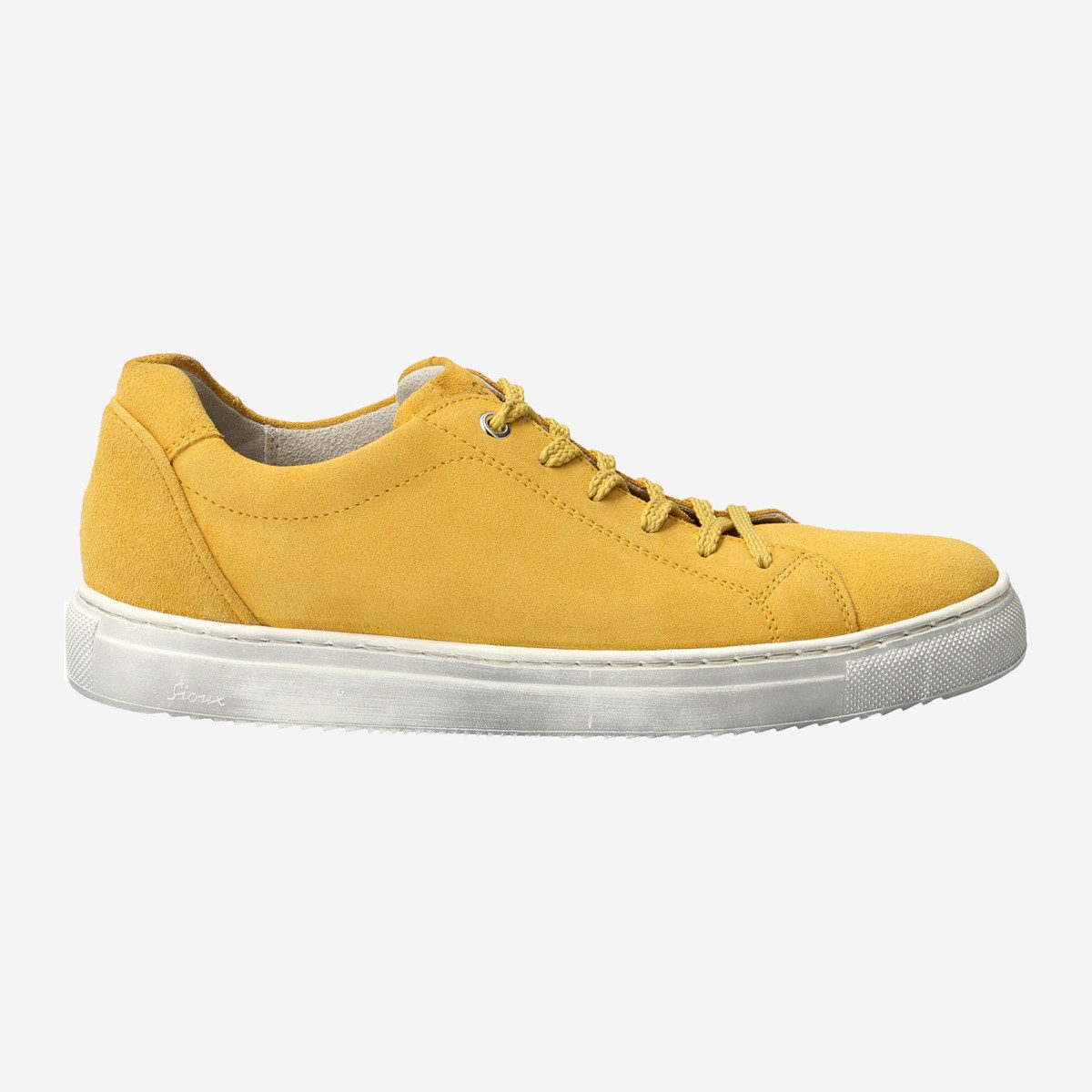 Sioux 65360 TILS SNEAKER-D 001, Sneaker in Gelb für Damen Sneaker