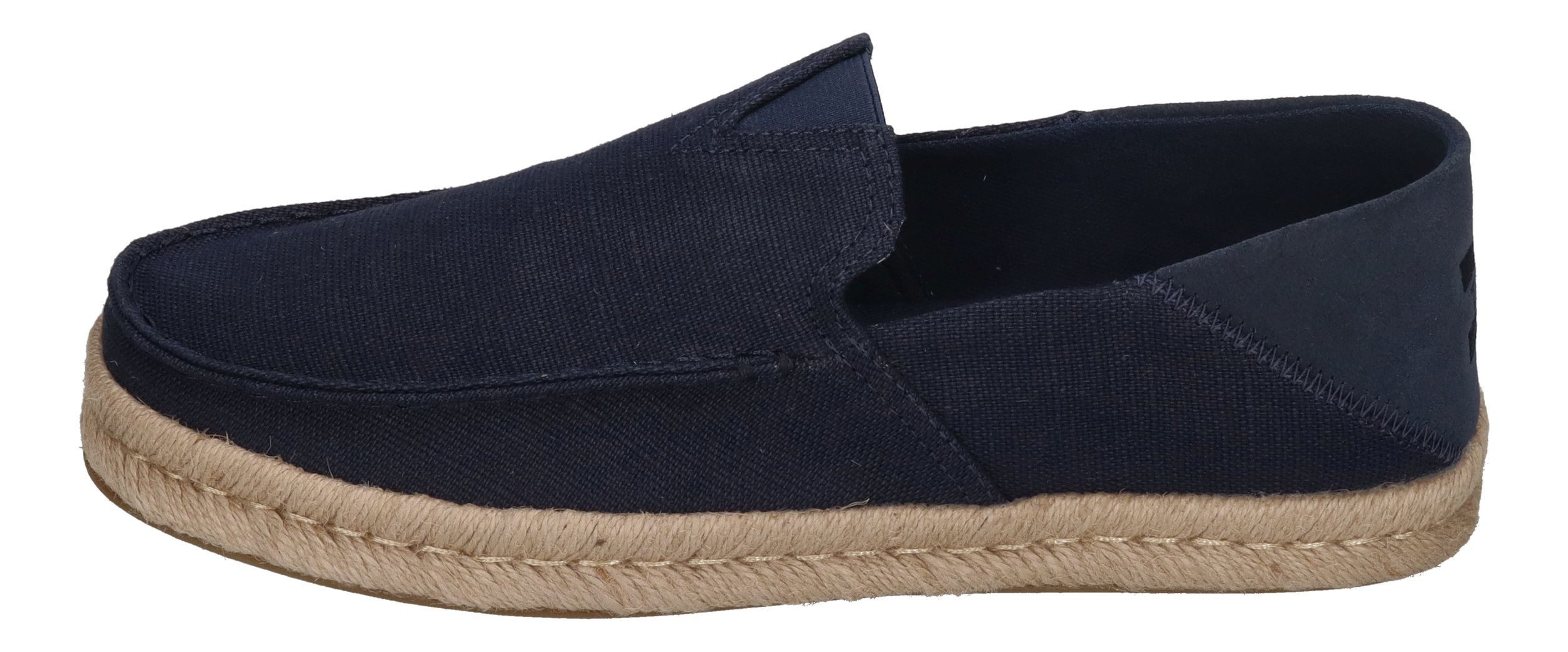 TOMS ALONSO LOAFER ROPE Espadrille Navy Heritage Canvas Suede – Bild 2 von 5