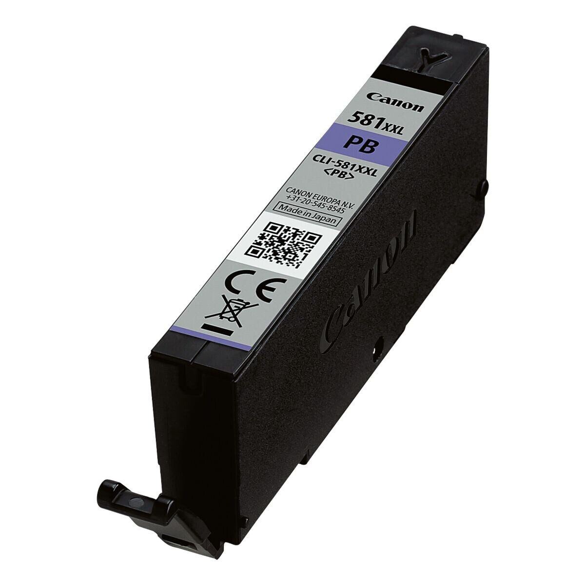 Canon CLI-581XXL PB Tintenpatrone (Original Druckerpatrone, blau (Photo)