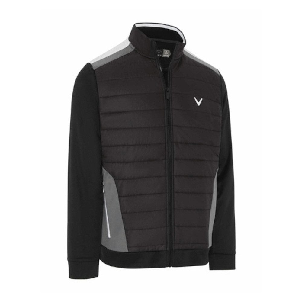 Callaway Golfhose Callaway Jacke X Serie Racer Mixed Media Schwarz-Grau Herren M
