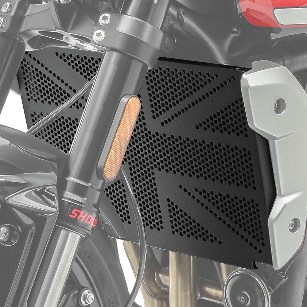 Motor-Schutzhülle Kühlerabdeckung / Kühlergrill für Triumph Trident 660 21-25 # KG1