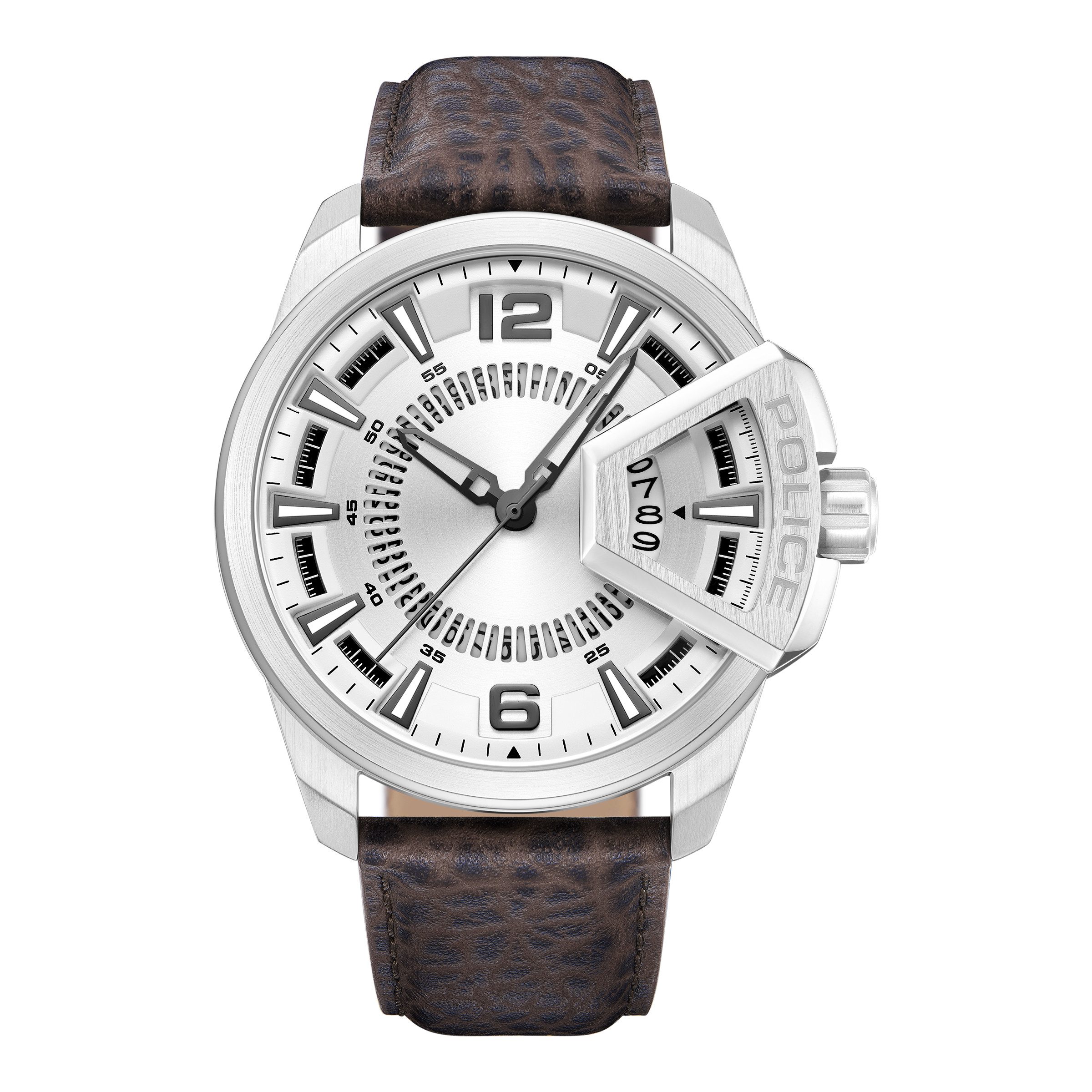 silber / braun