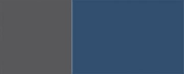 Feldmann-Wohnen Klapphängeschrank Napoli (Napoli, 1-St) 80cm Front- und Korpusfarbe wählbar grifflos 2-türig mit Glasfront