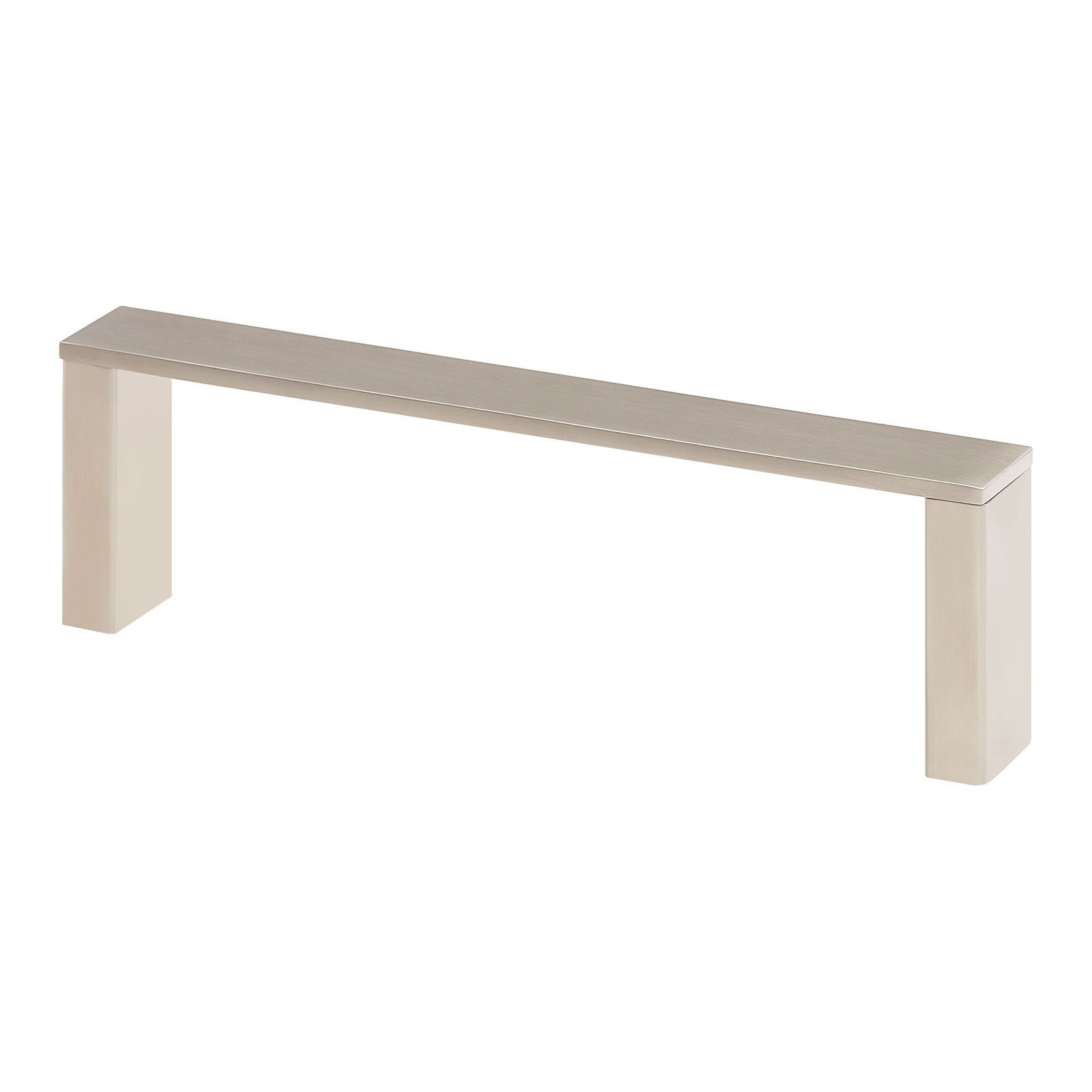 SO-TECH® Handtuchhalter BOSTON Handtuchreling für Schrank- oder Wandmontage, eckig, Länge 230 mm x Höhe 30 mm x Tiefe 70 mm, Edelstahl gebürstet