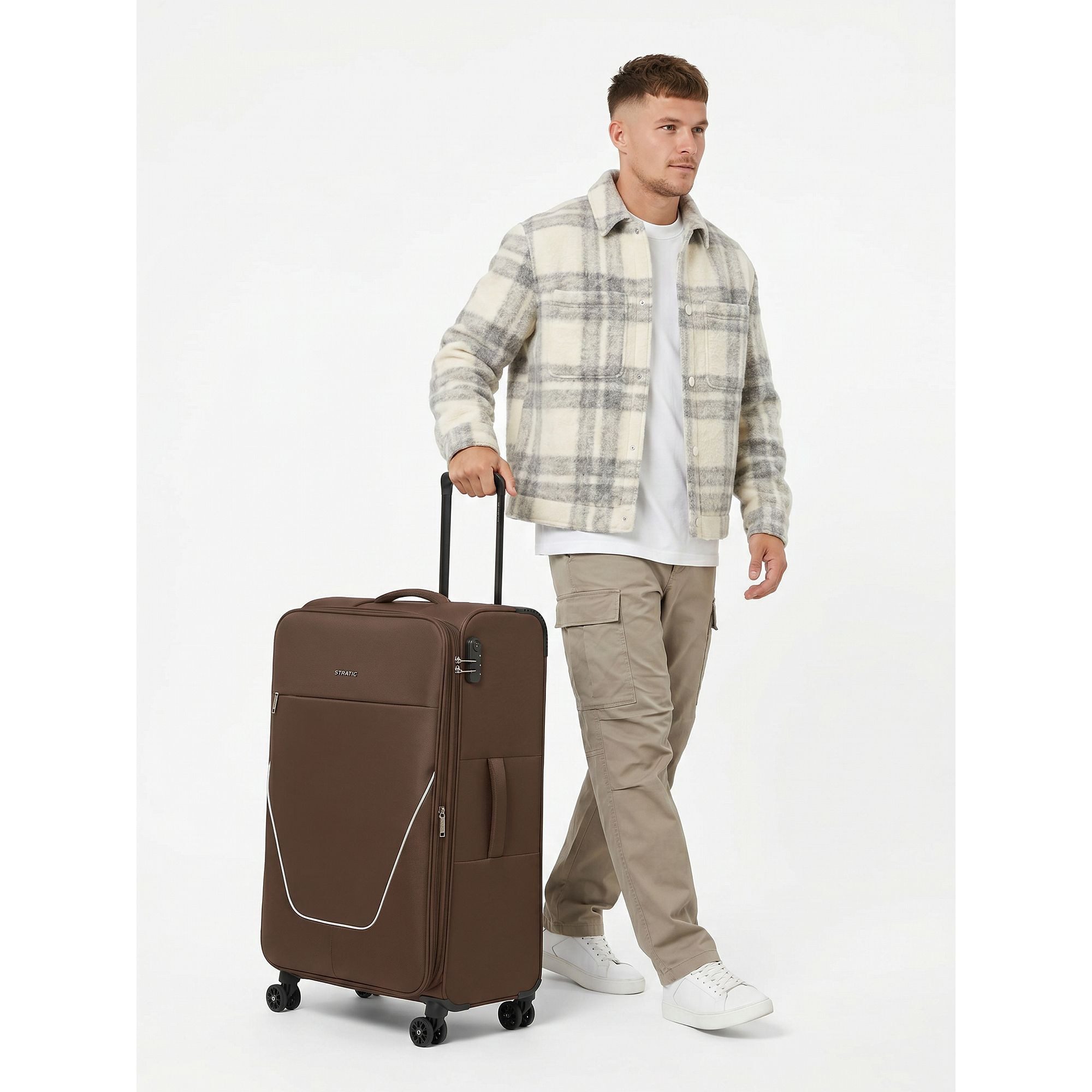 Stratic Weichgepäck-Trolley taska, 4 Rollen, Polyester
