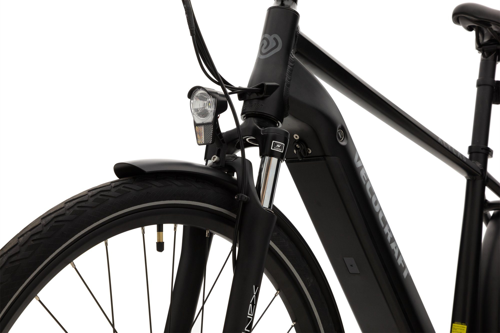 VECOCRAFT E-Bike Cityrad Atlas 28inch, 8 Gang SHIMANO, Kettenschaltung, Mittelmotor