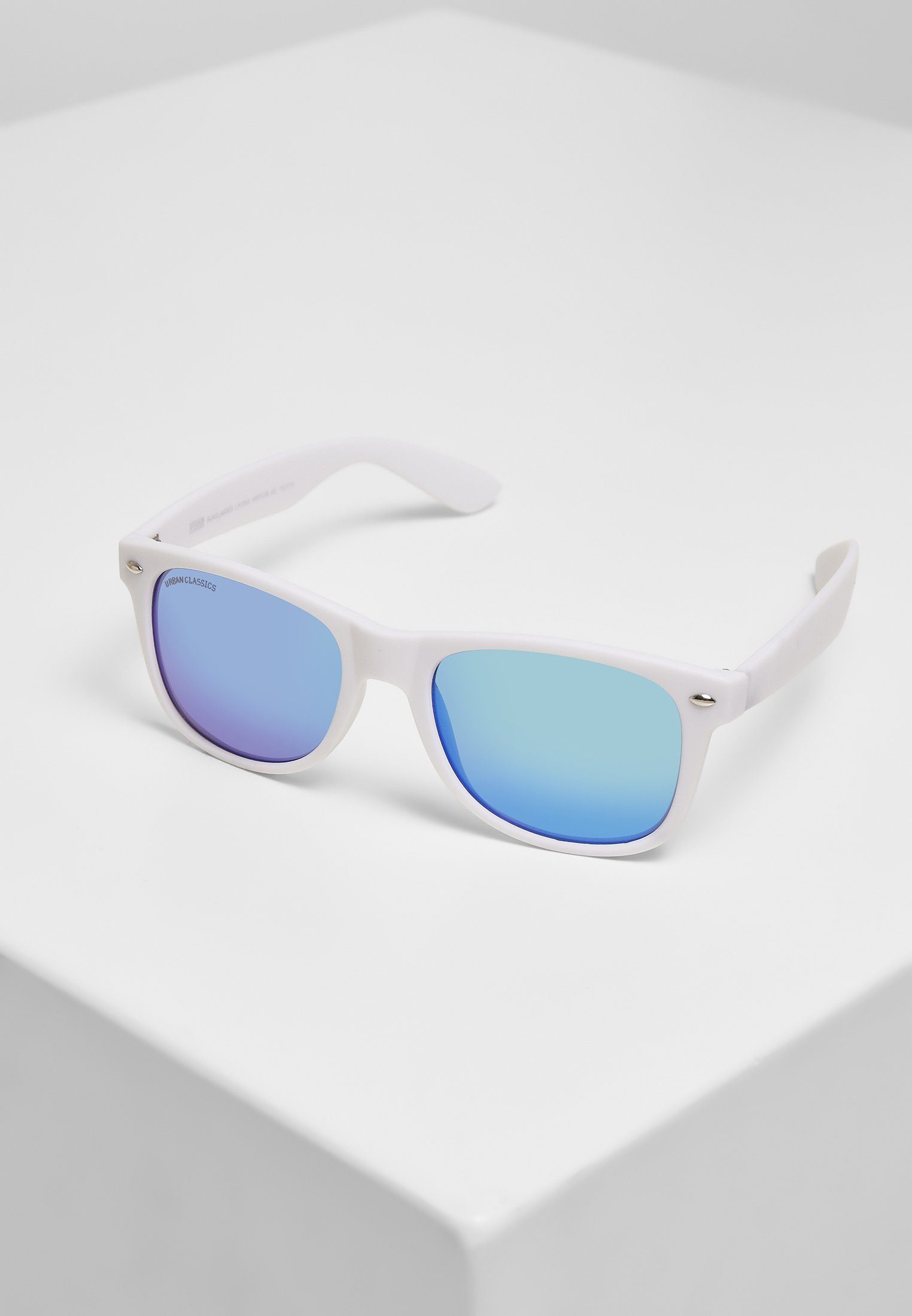 URBAN CLASSICS Accessoires Sonnenbrille UC white/blue Mirror Sunglasses Likoma