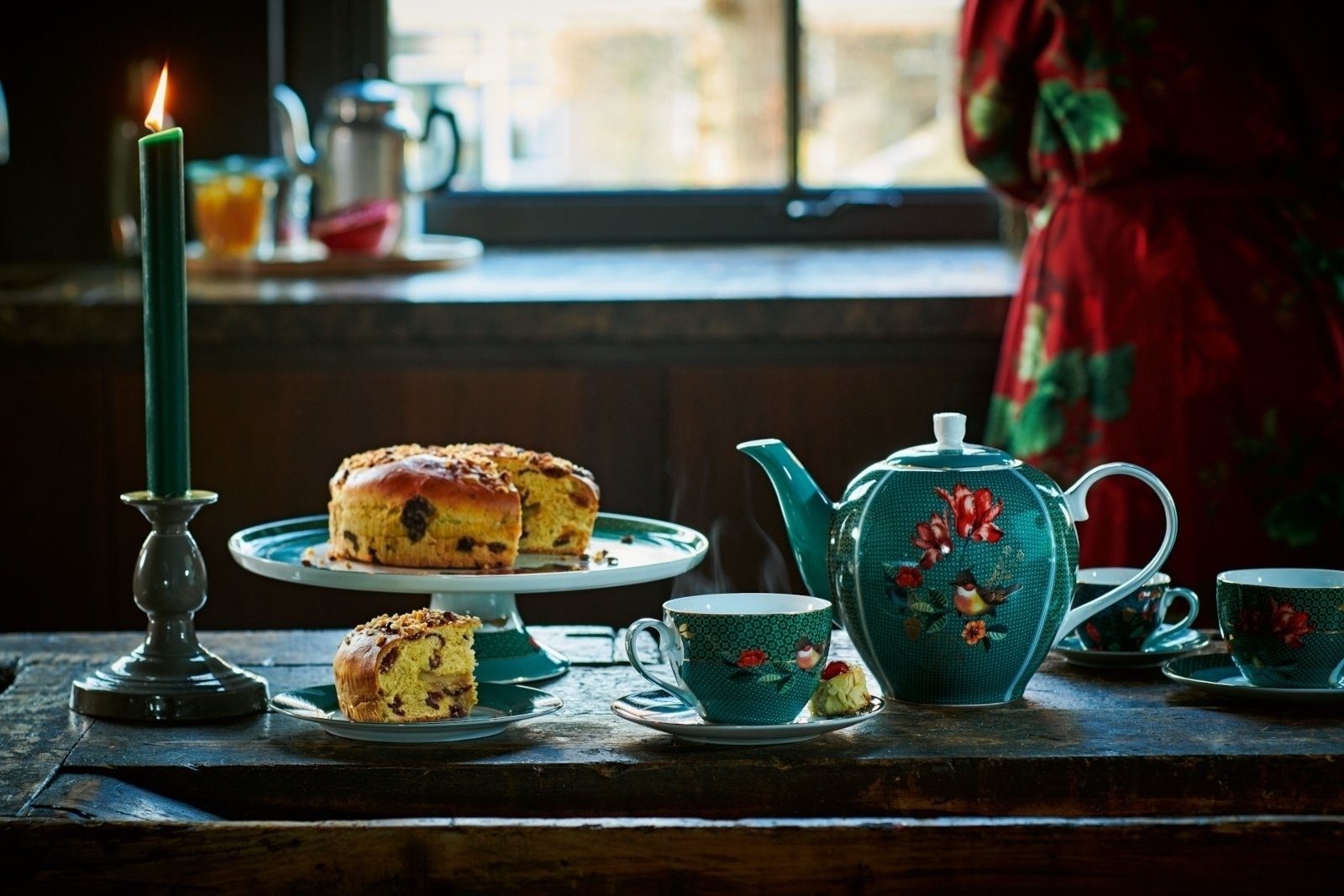 PiP Studio Schale Winter Wonderland Ladybug Ramequinform rund, Porzellan, (Backformen), Ramequin Round Winter Wonderland Lady Bug Green 8.7x4.3cm