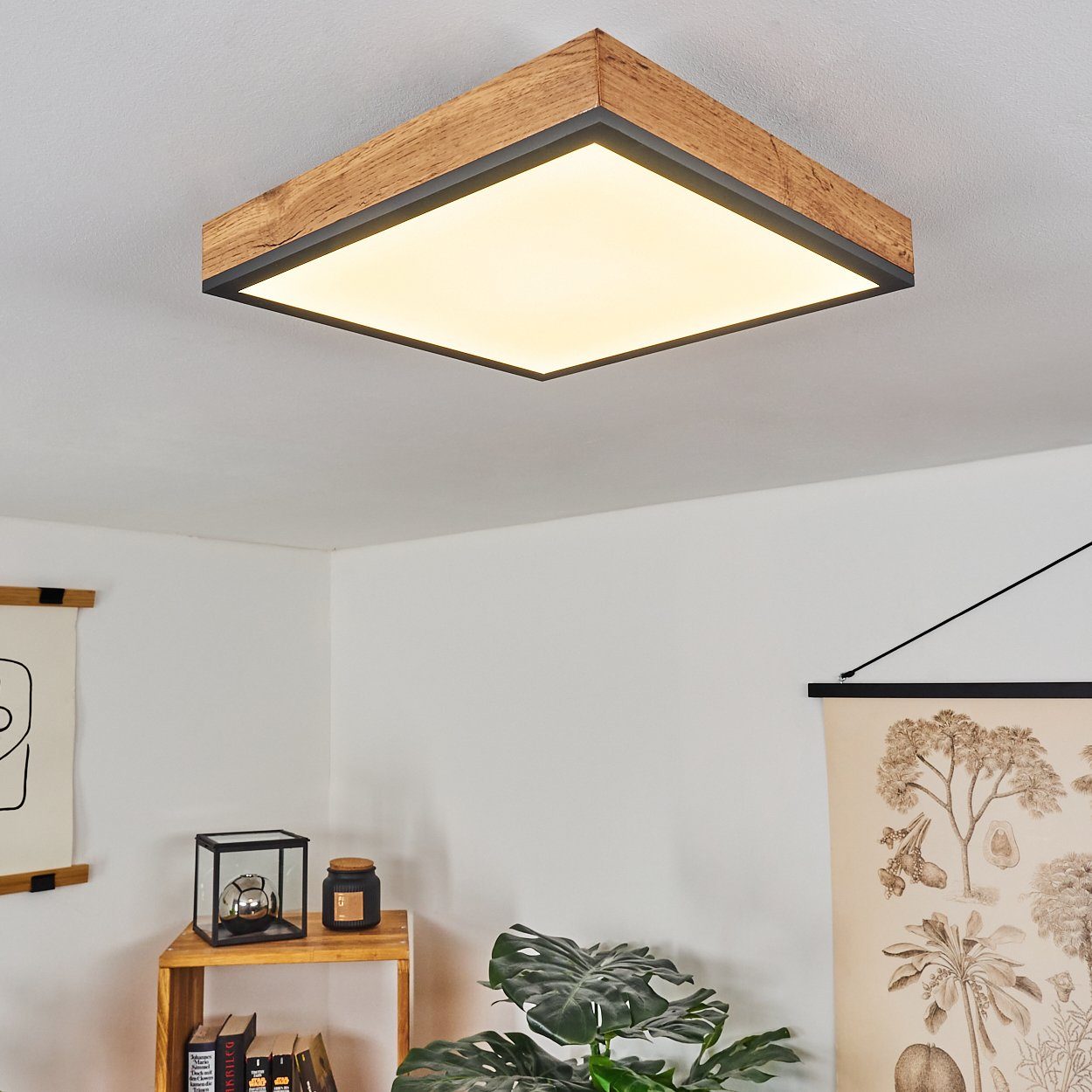 hofstein Deckenleuchte »Vacil« eckige Deckenlampe aus günstig online kaufen