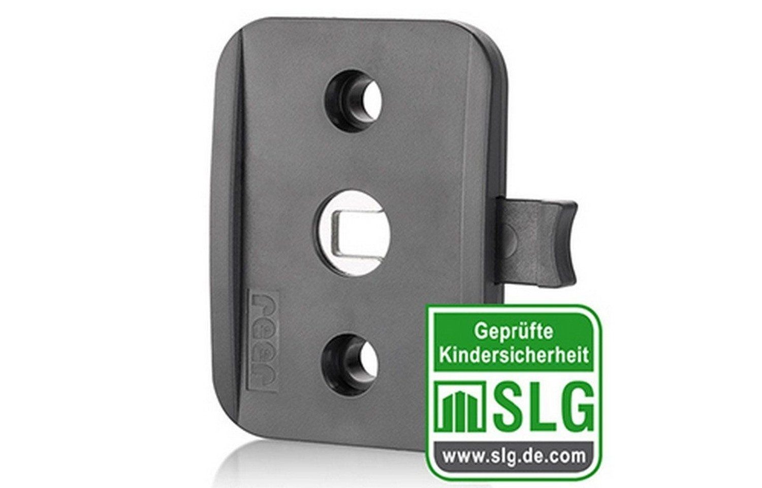 Reer Kindersicherung Anthrazit. Reduzierter Preis € 8,45. Unverbindliche Preisempfehlung € 9,99